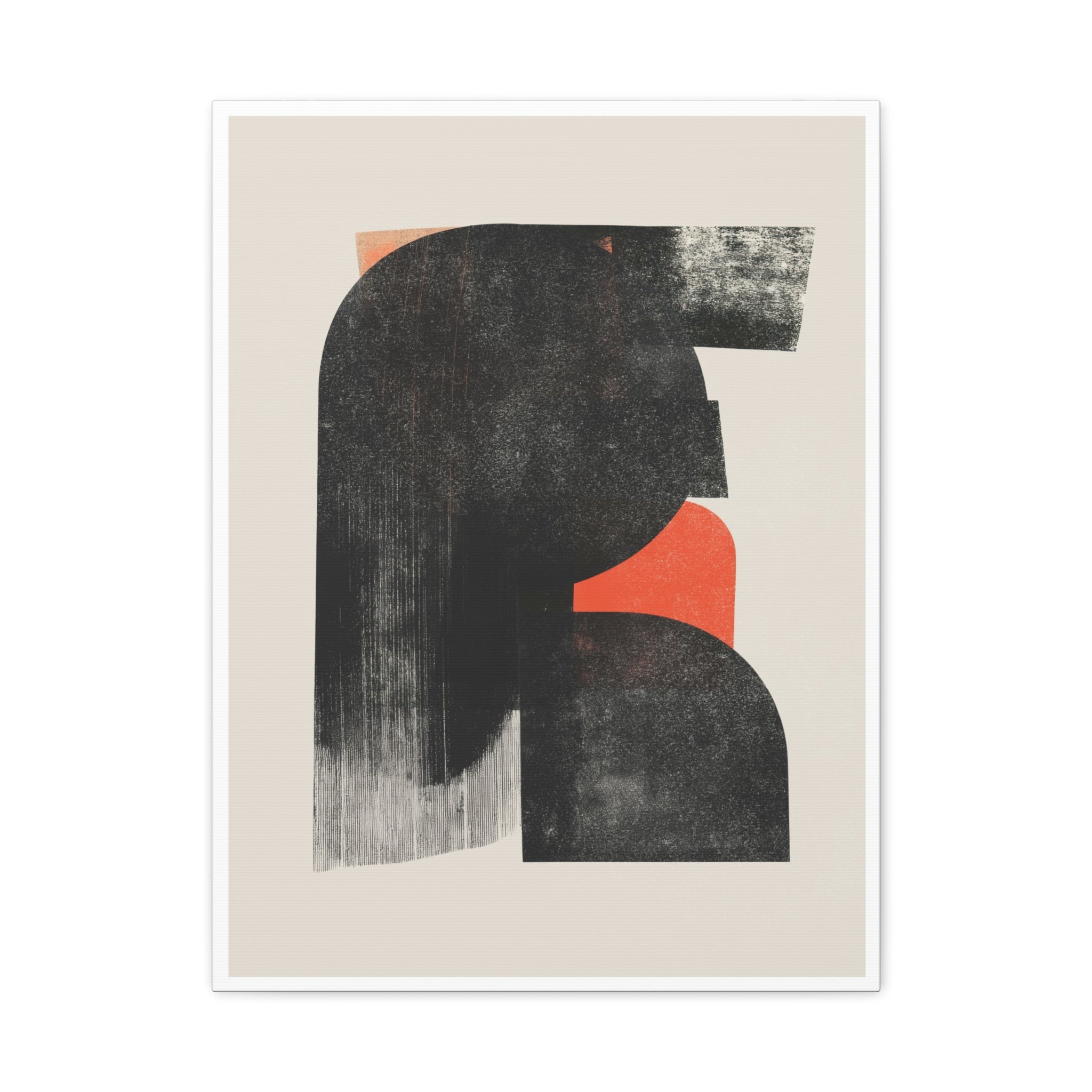 Ember Shadow Structure - Canvas