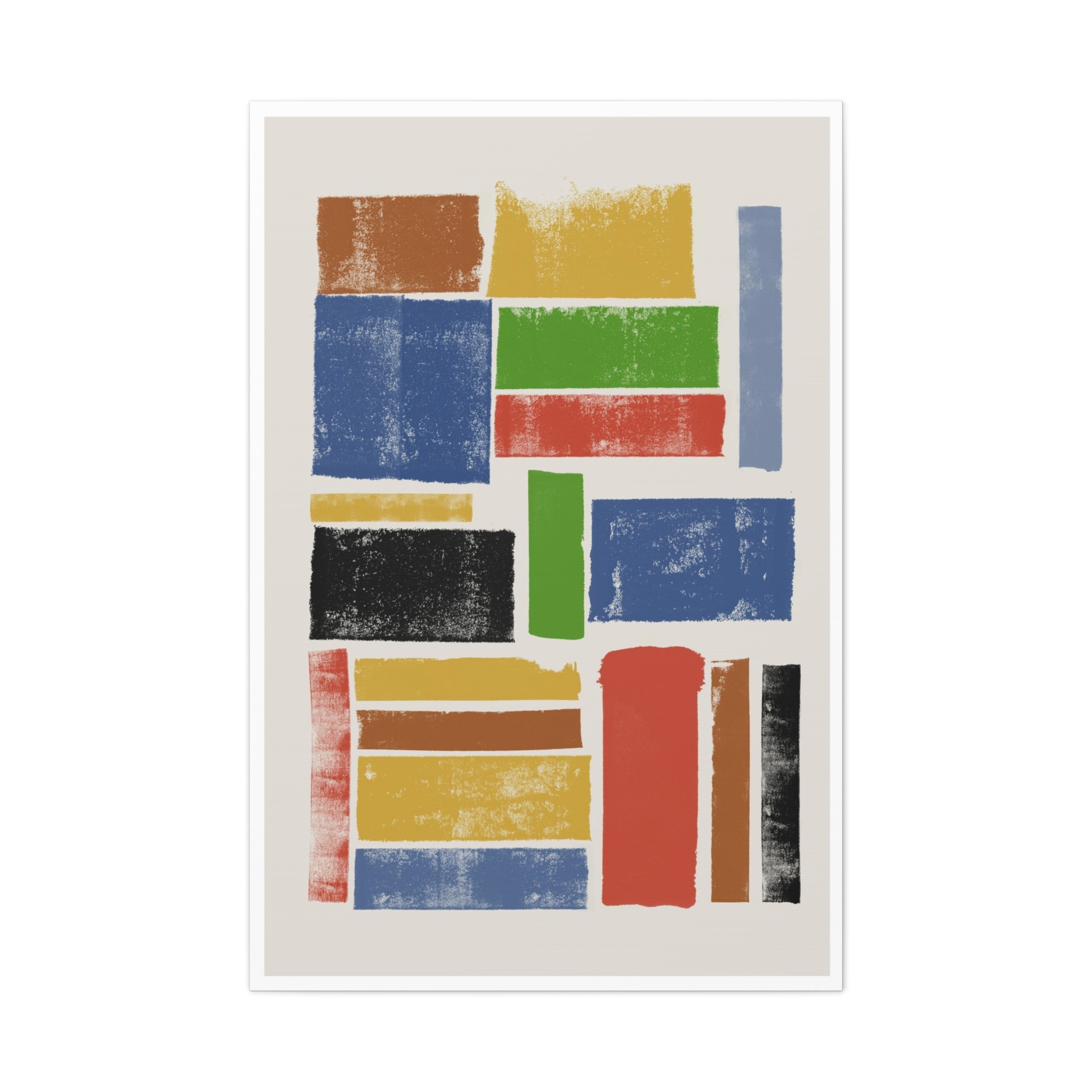 Playful Color Rhythm - Canvas