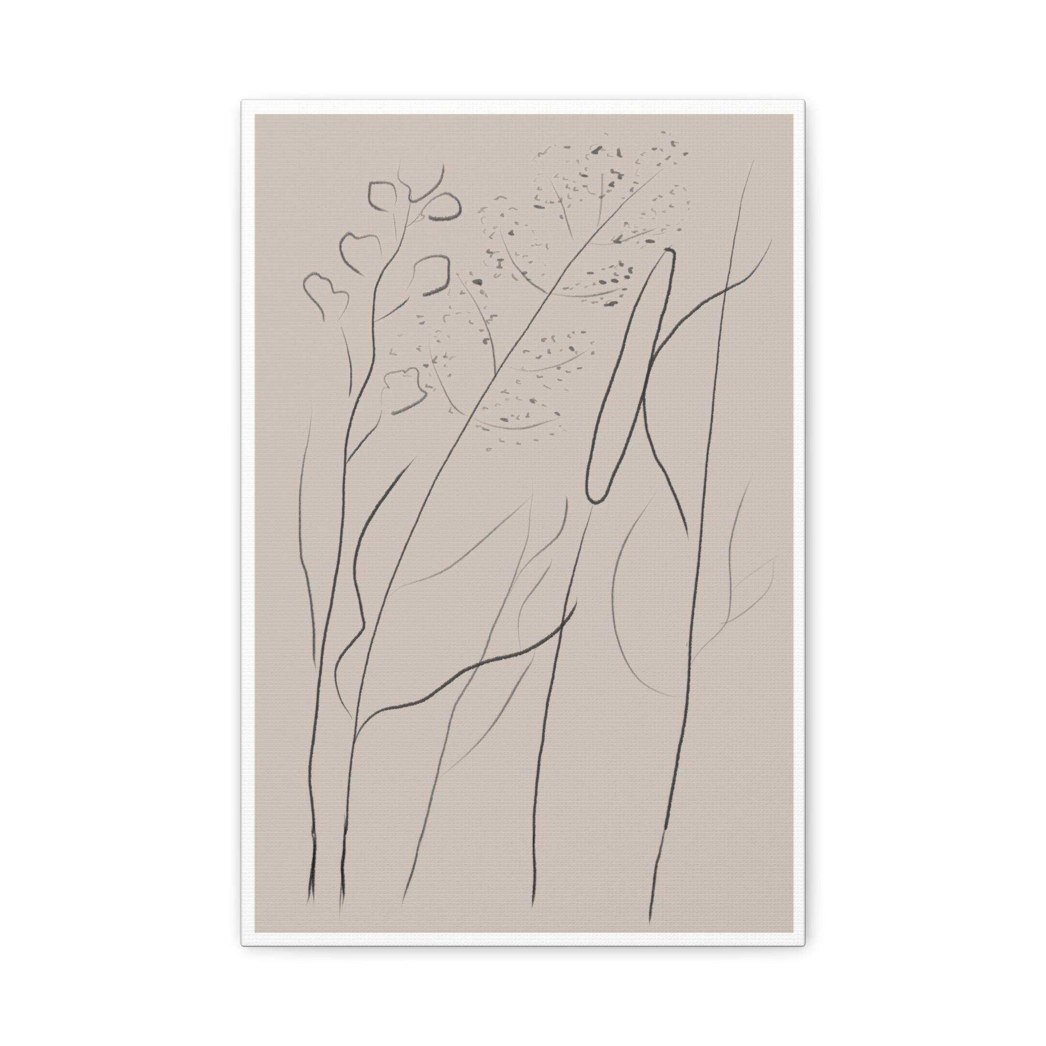 Quiet Woodland Traces - Canvas