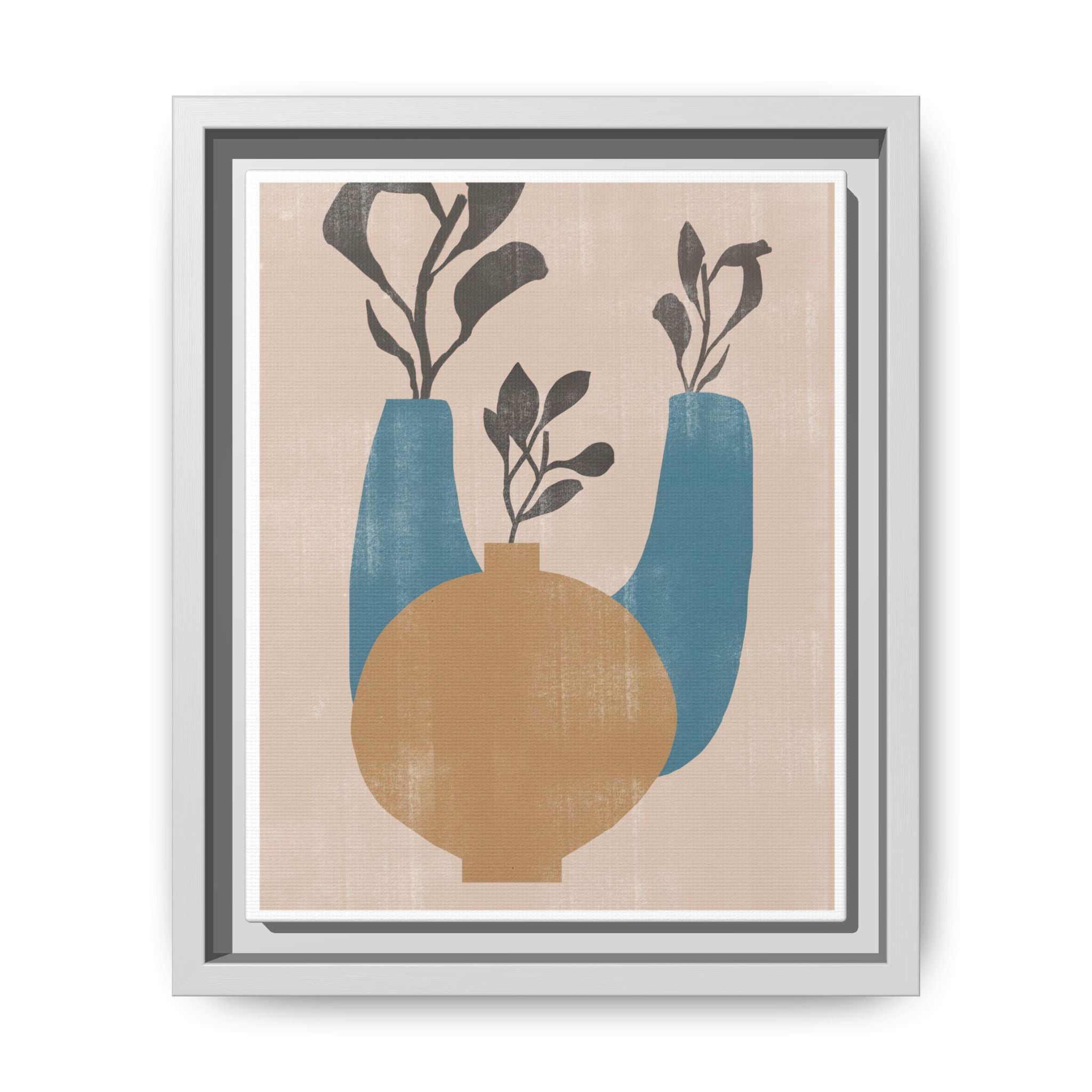 Azure Vessel Harmony - Framed