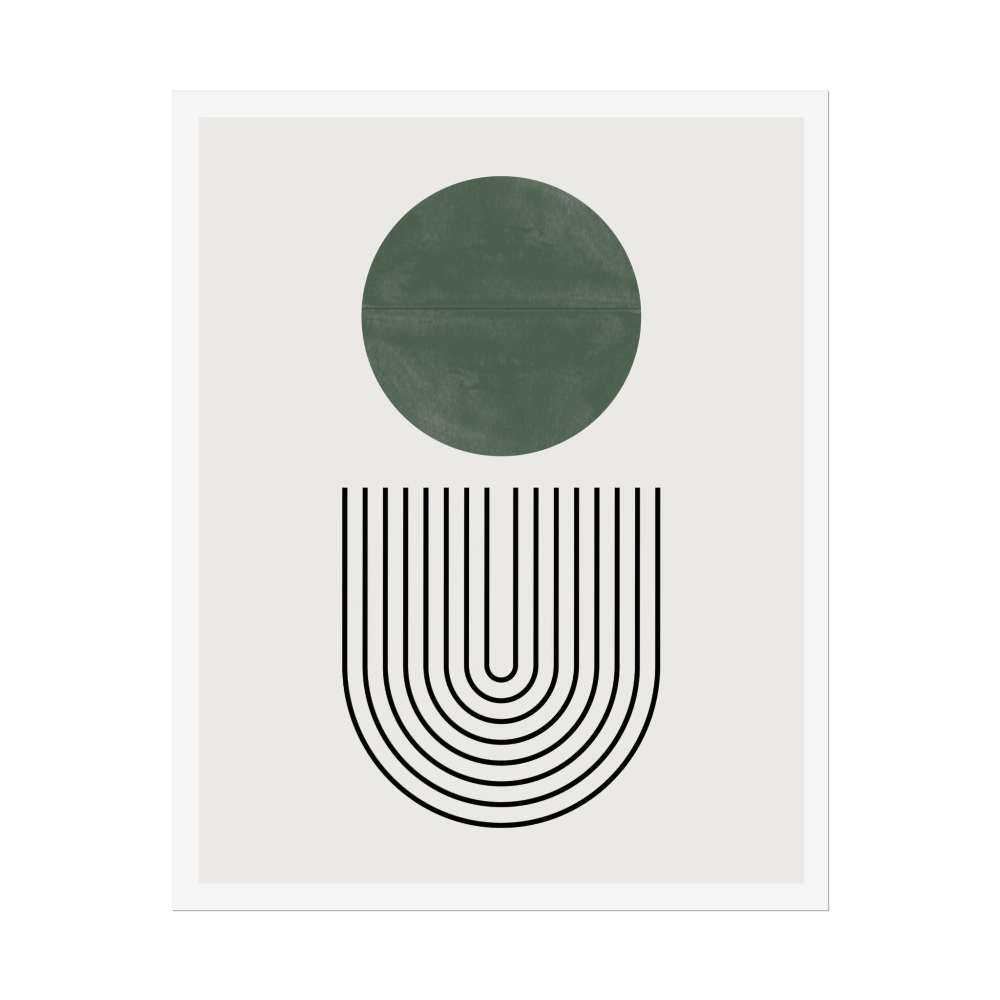 Emerald Orbit Pathways - Poster