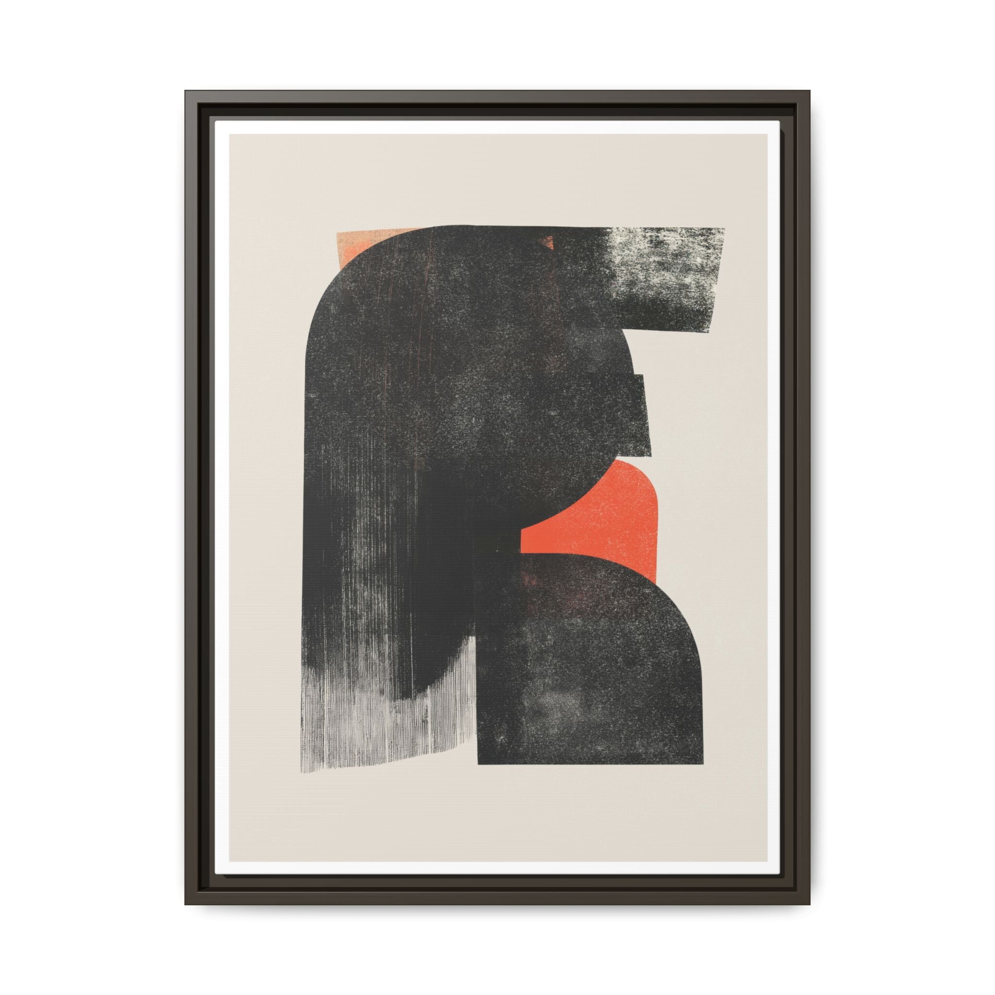 Ember Shadow Structure - Framed
