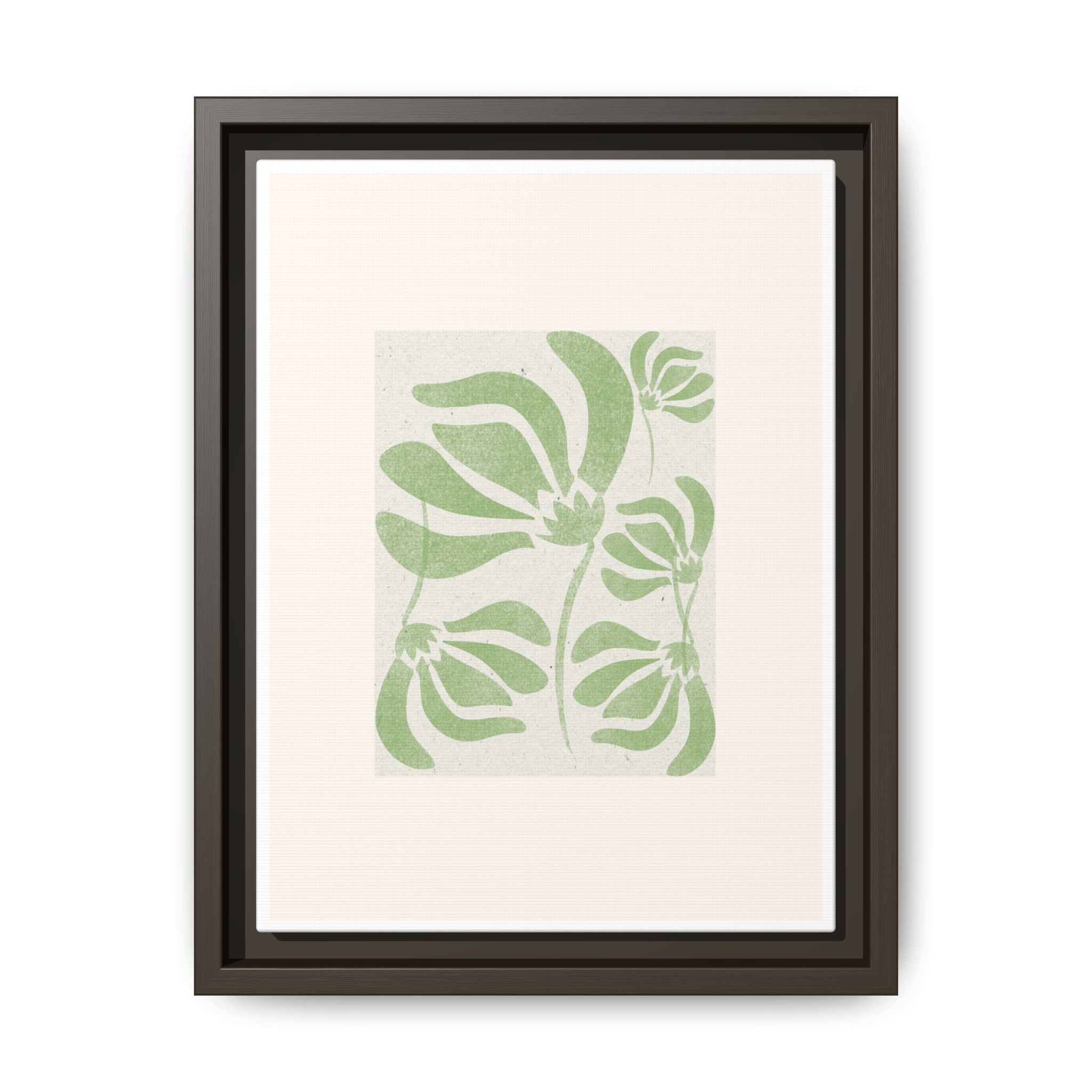 Verdant Bloom Harmony - Framed