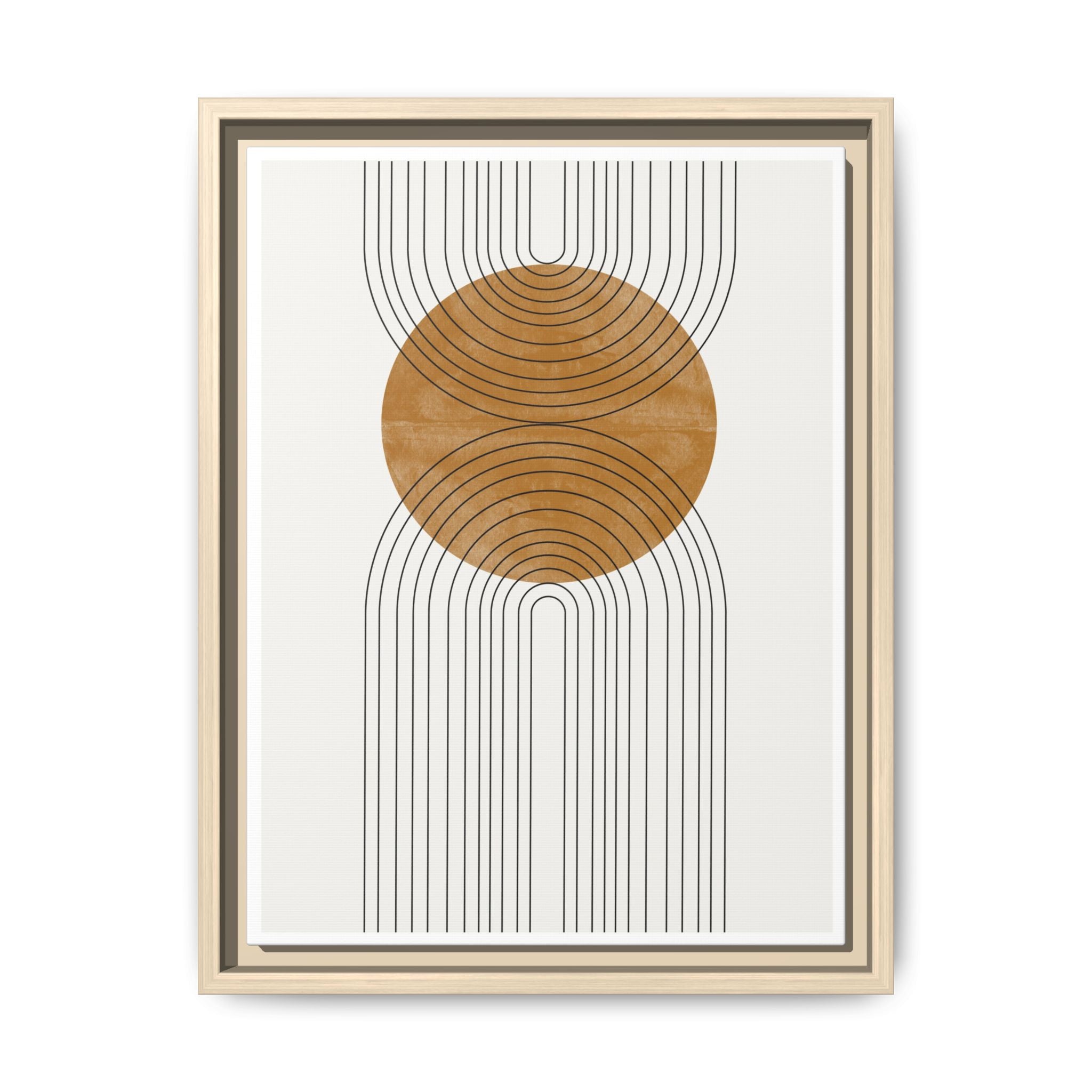 Golden Horizon Convergence - Framed