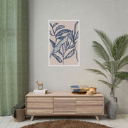 Moonlit Botanical Veil - Poster