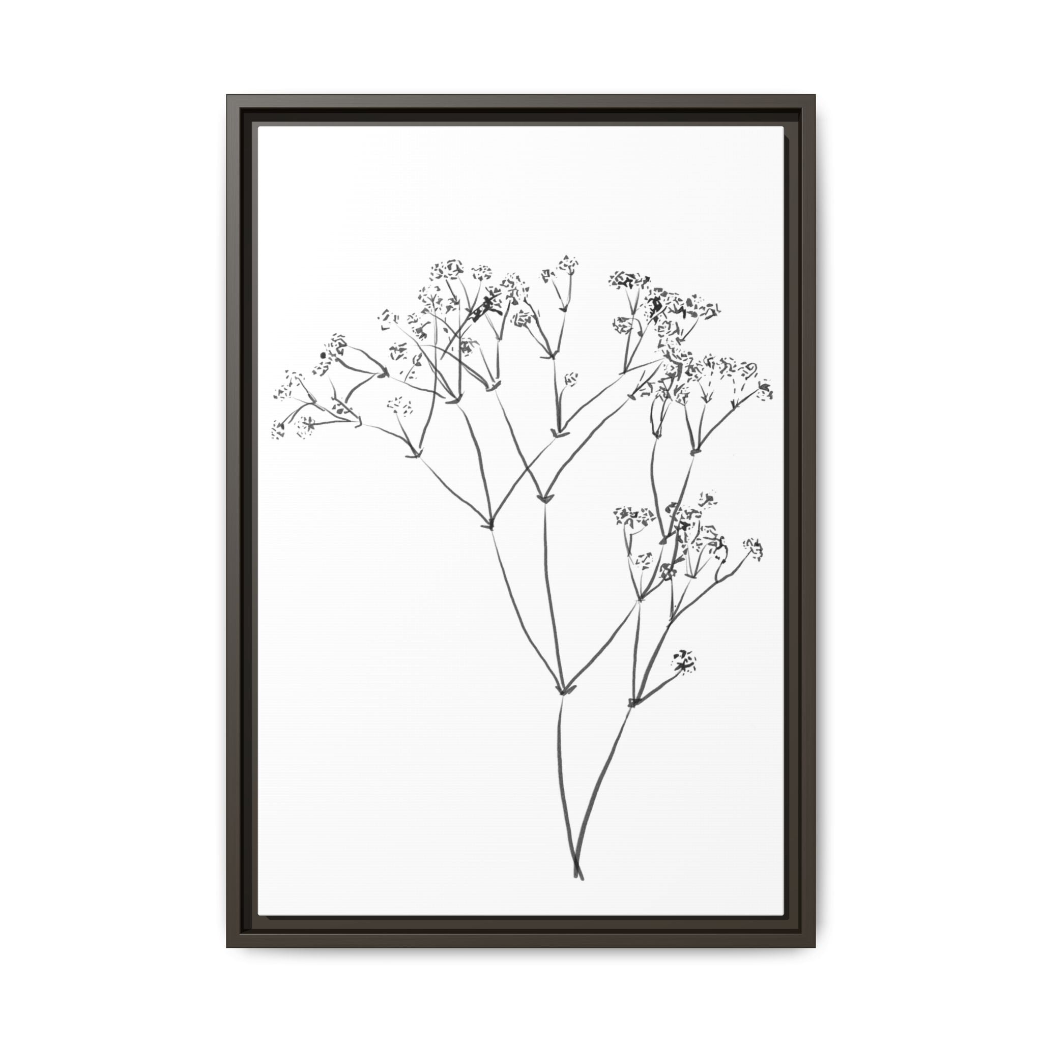 Whispering Meadow Sketch - Framed
