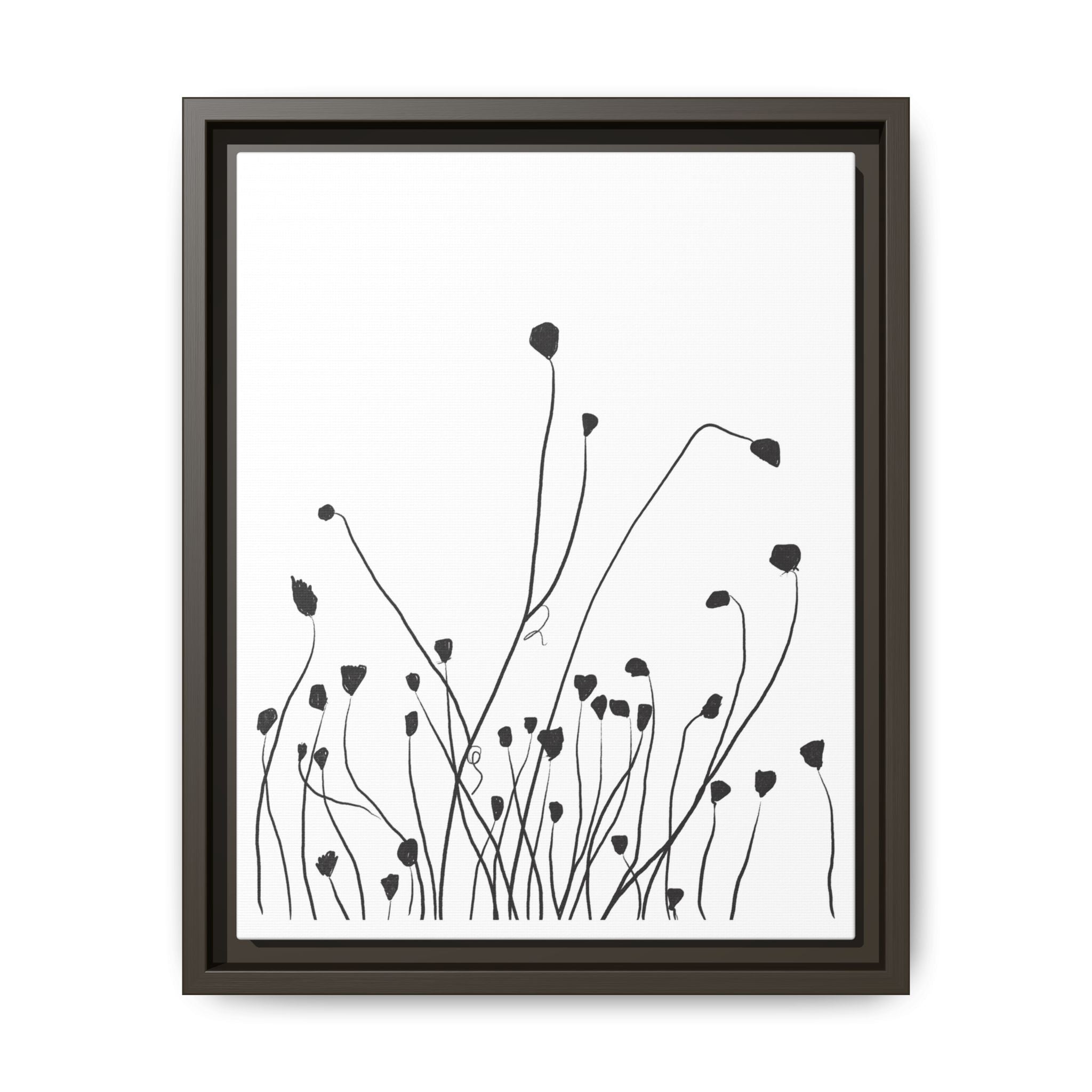 Silent Bloom Horizon - Framed