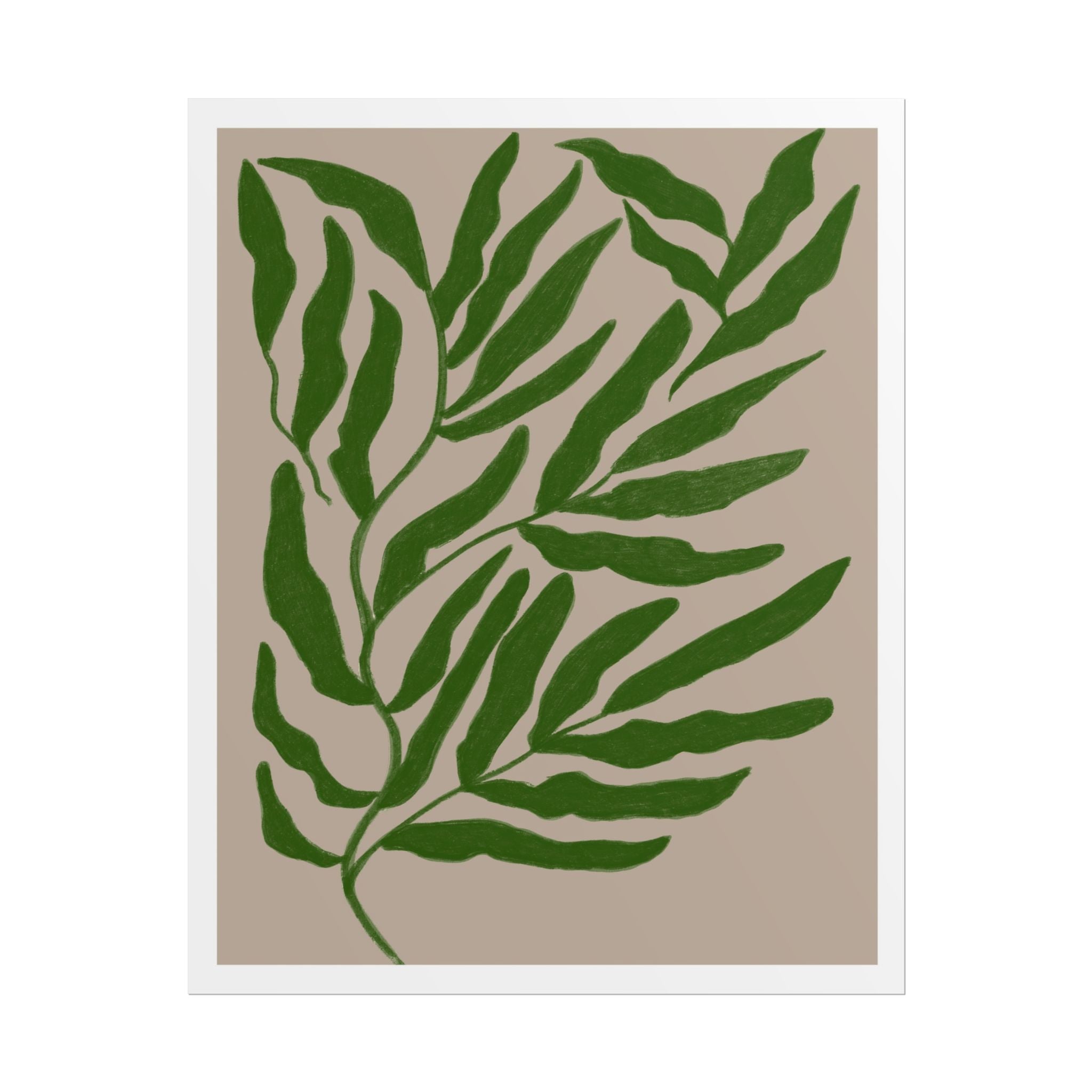Emerald Canopy Drift - Poster