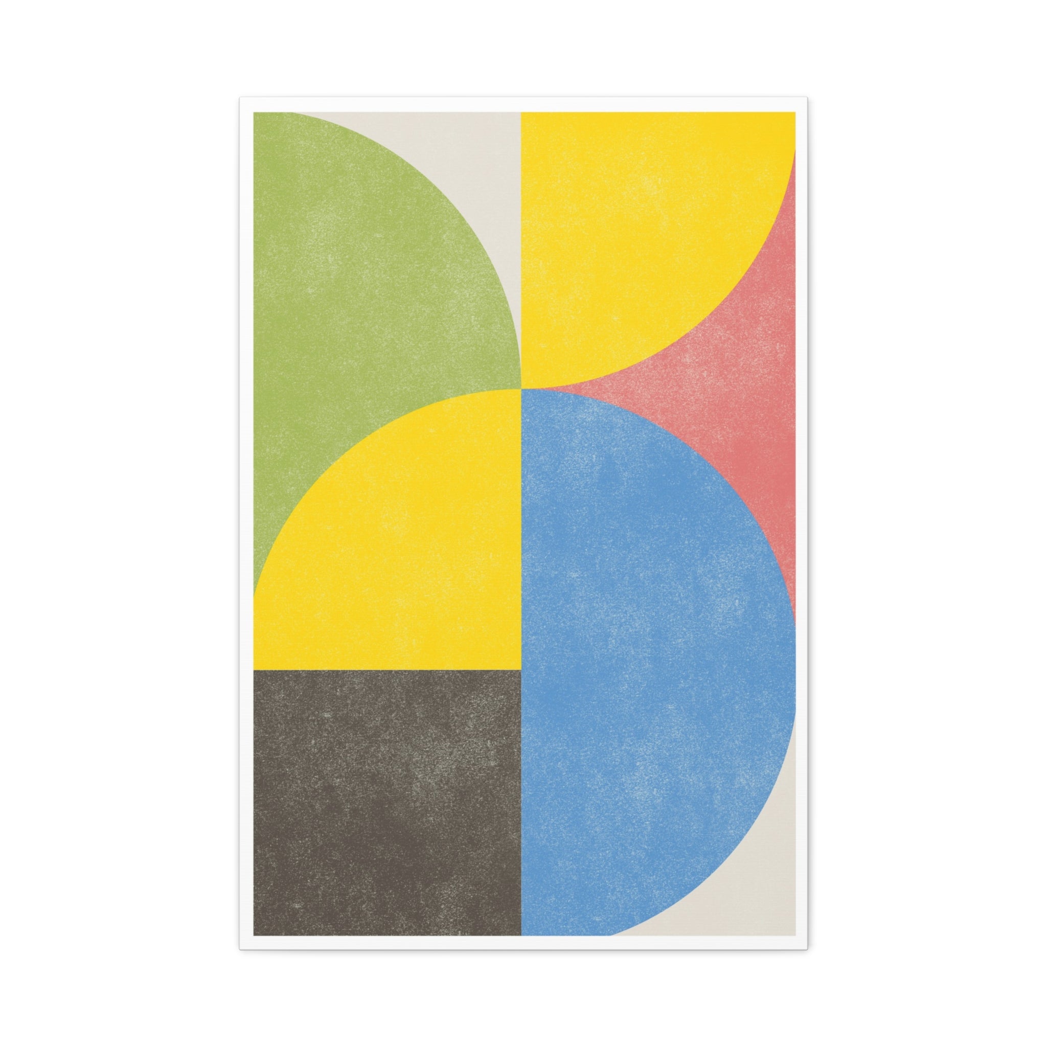 Pastel Orbit Rhythm - Canvas