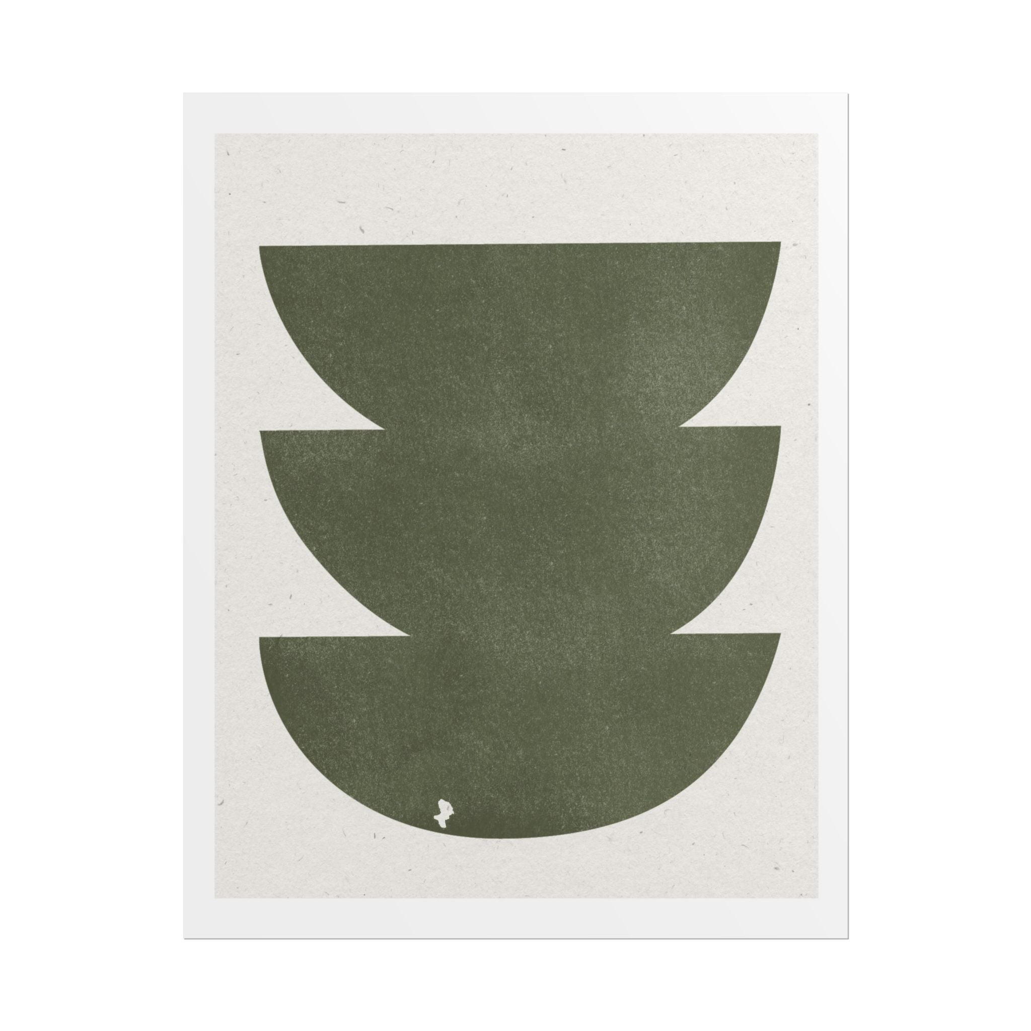Olive Balance Forms - Poster