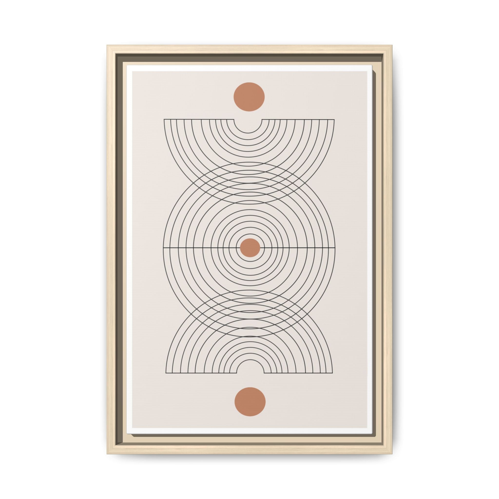 Celestial Echo Symmetry - Framed