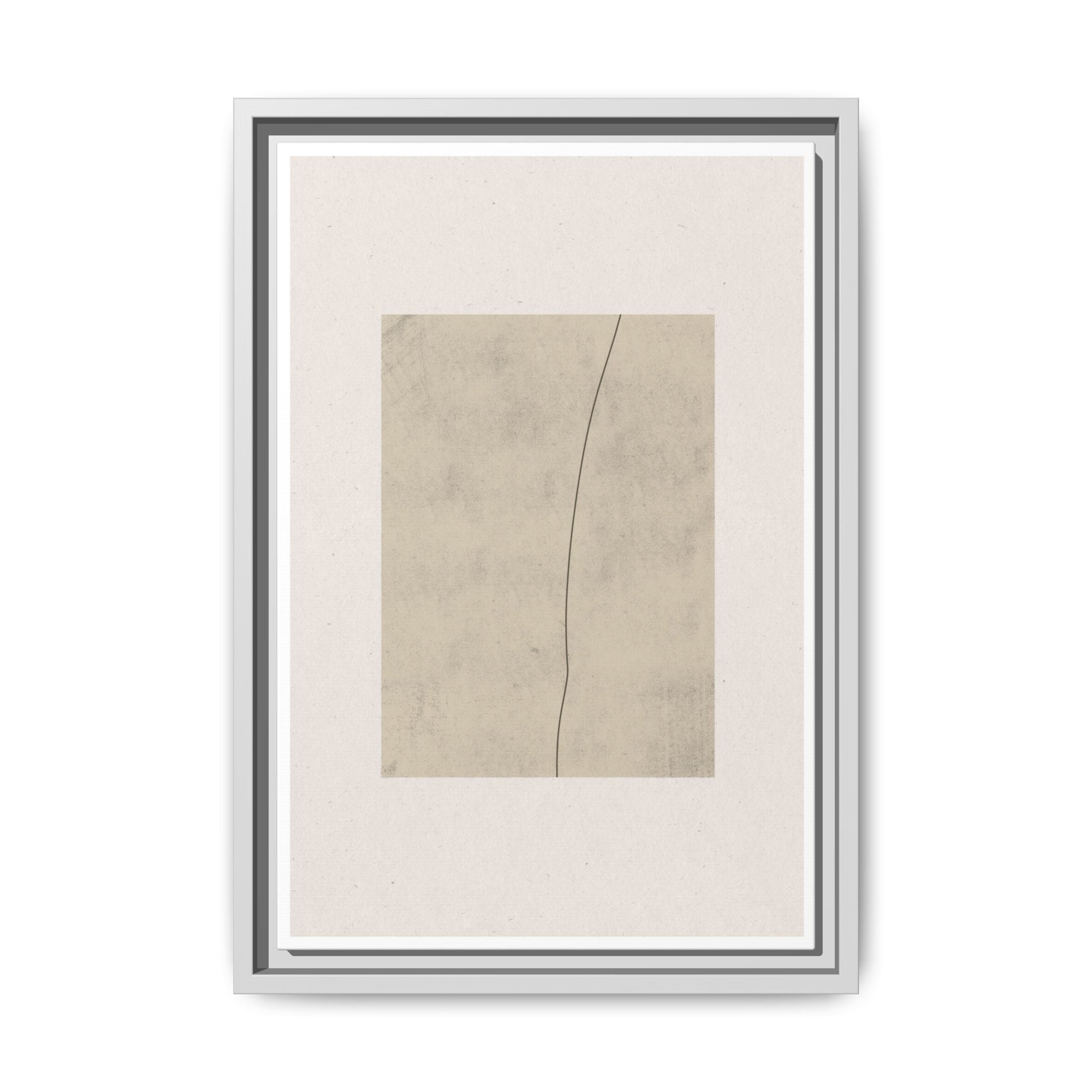 Quiet Contour Passage - Framed