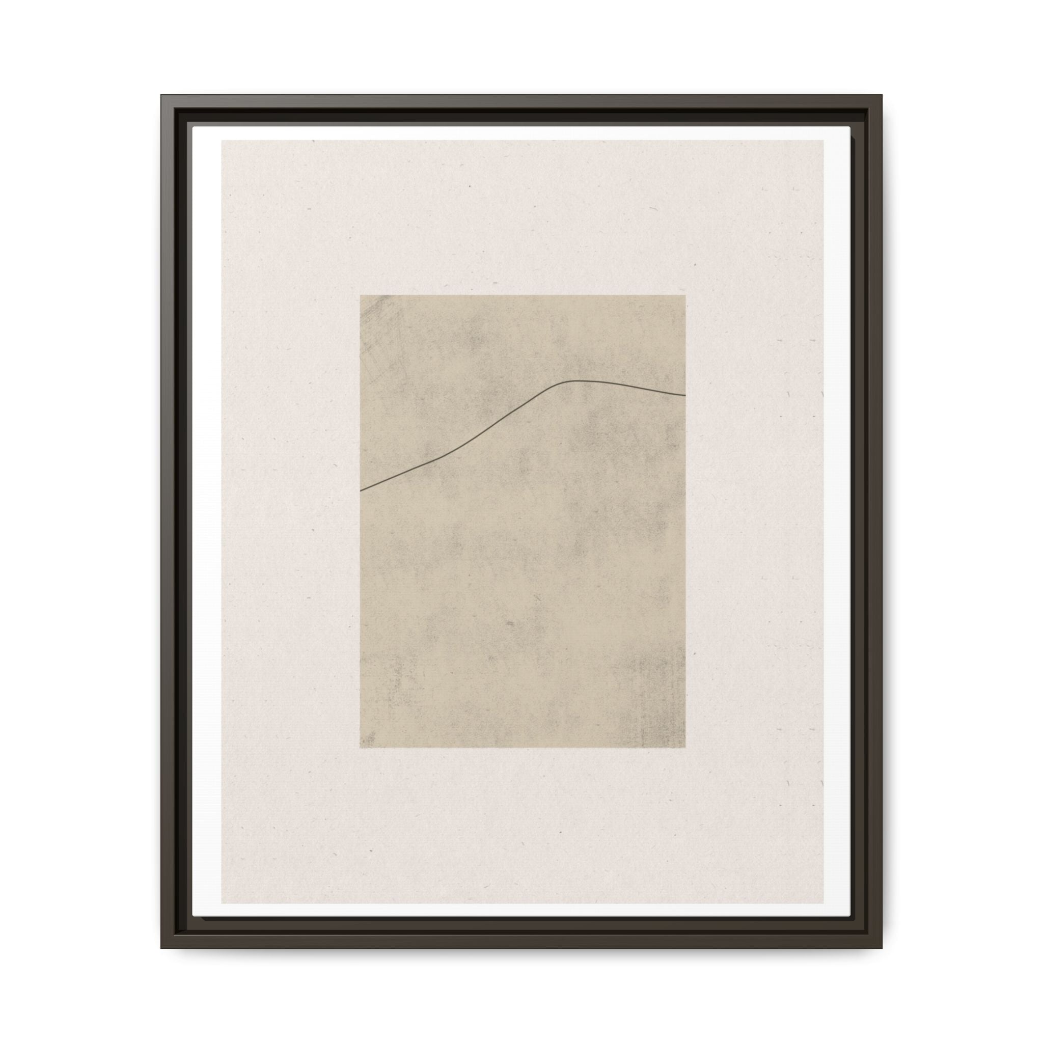Whispered Horizon Trace - Framed