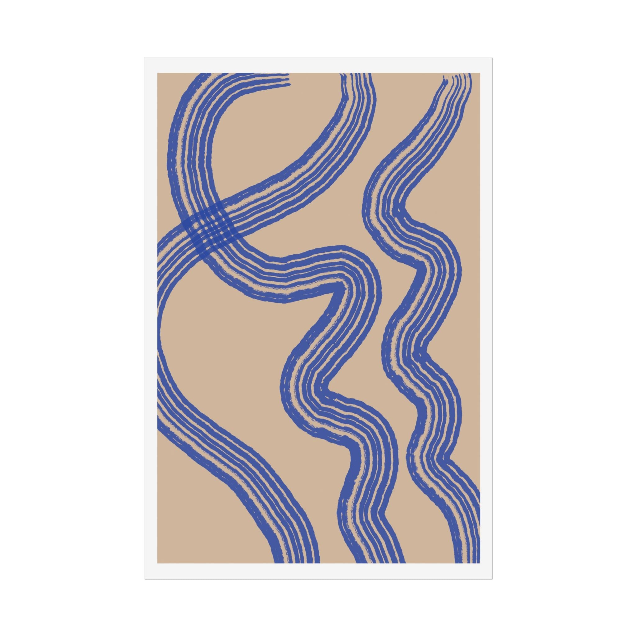 Azure Motion Paths - Poster