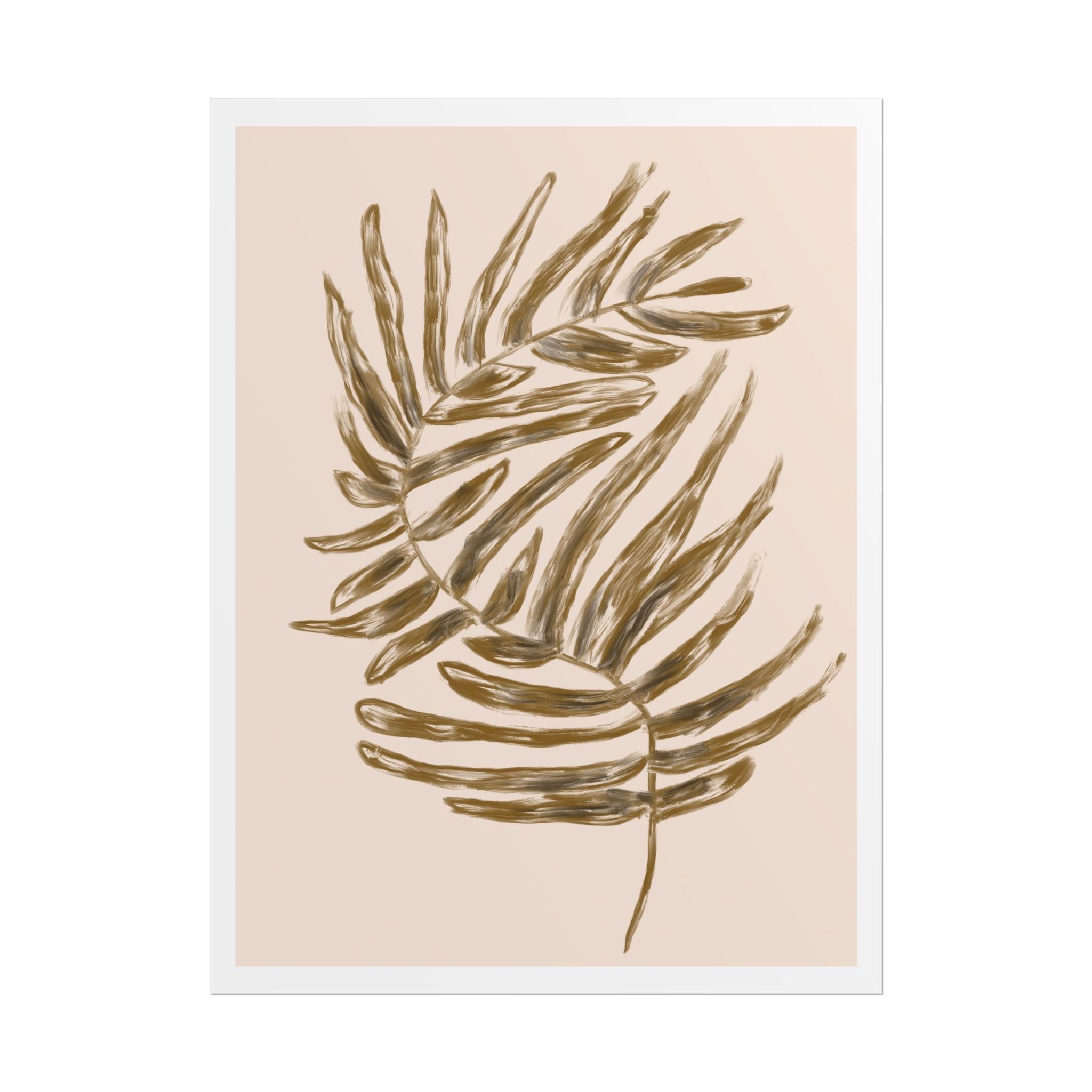Golden Frond Reverie - Poster