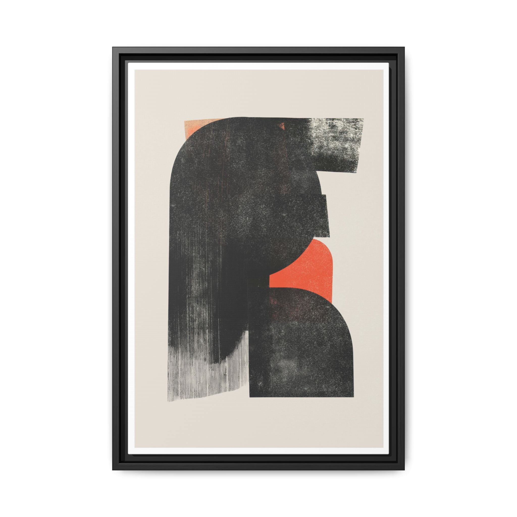 Ember Shadow Structure - Framed
