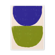 Cobalt Meadow Balance - Canvas