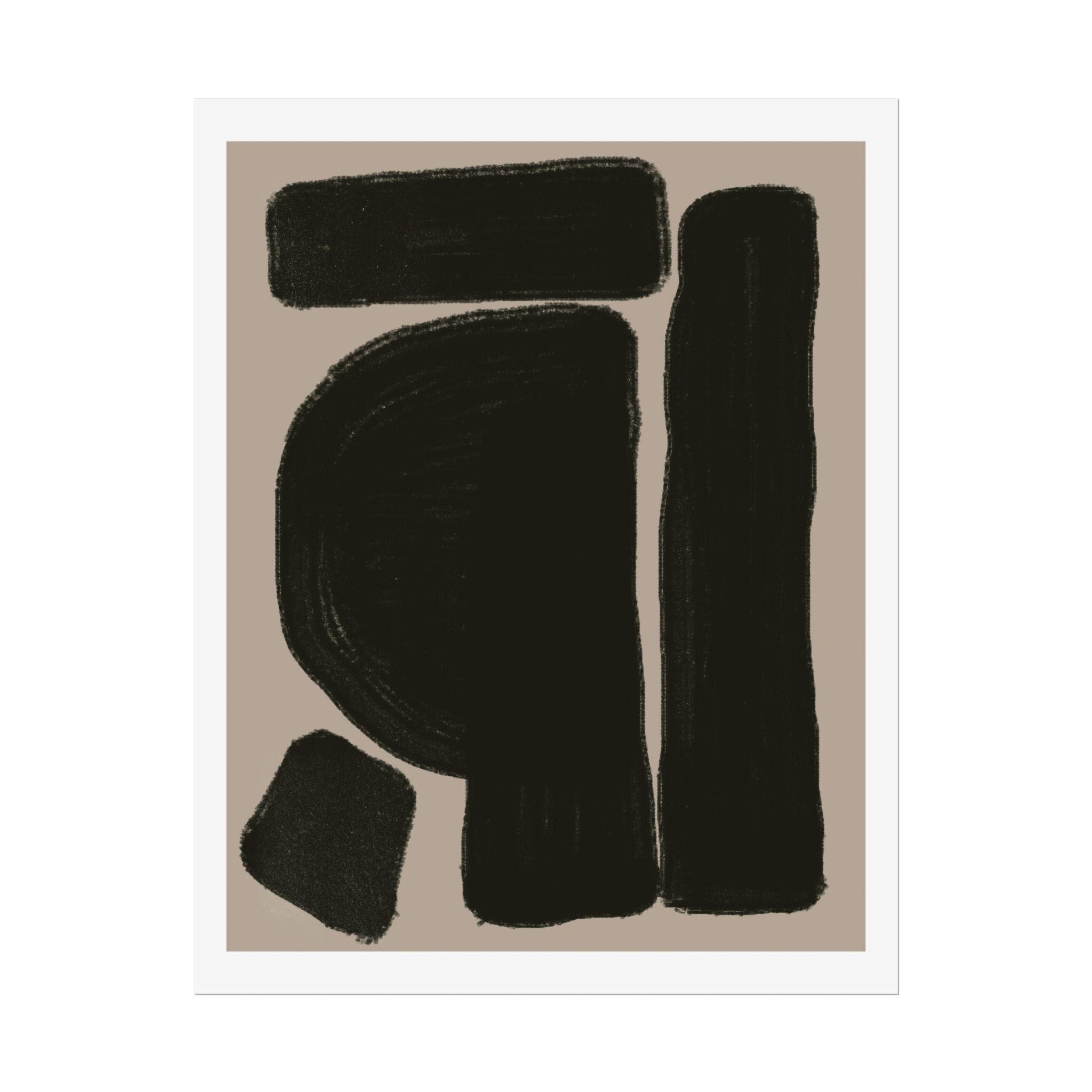 Velvet Obsidian Forms - Poster