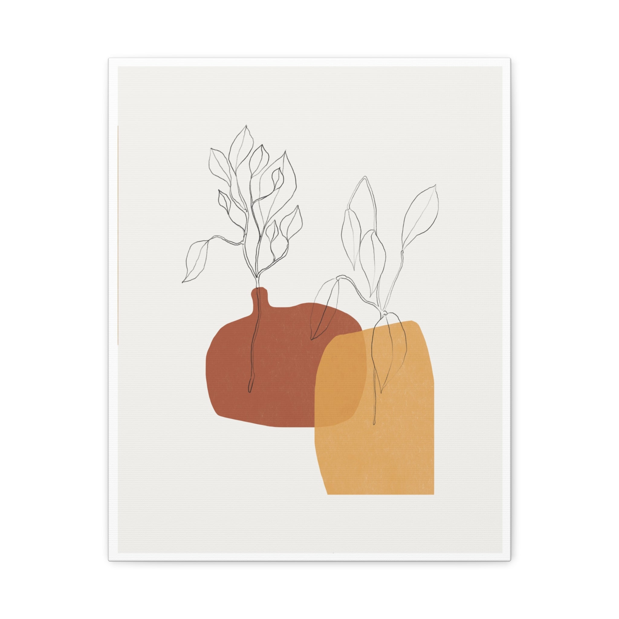 Terracotta Whisper Forms - Canvas