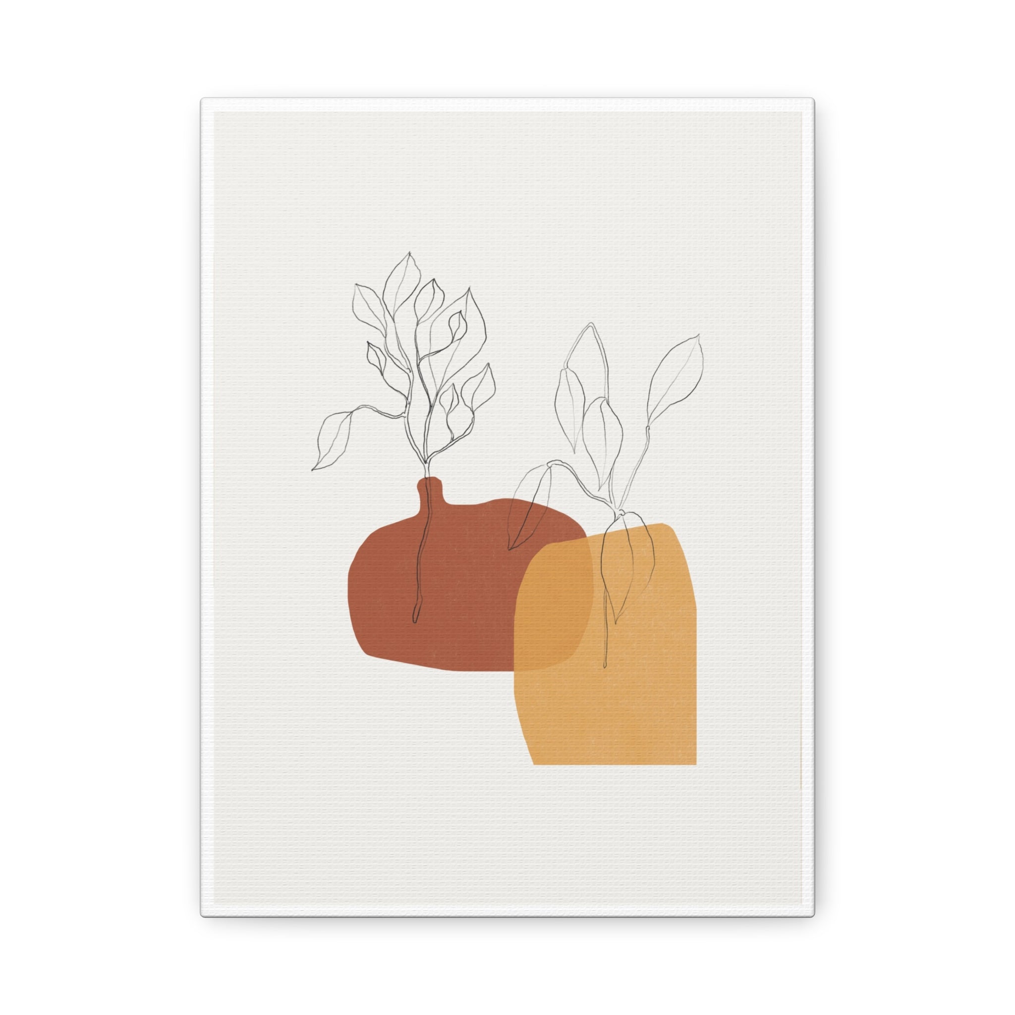 Terracotta Whisper Forms - Canvas