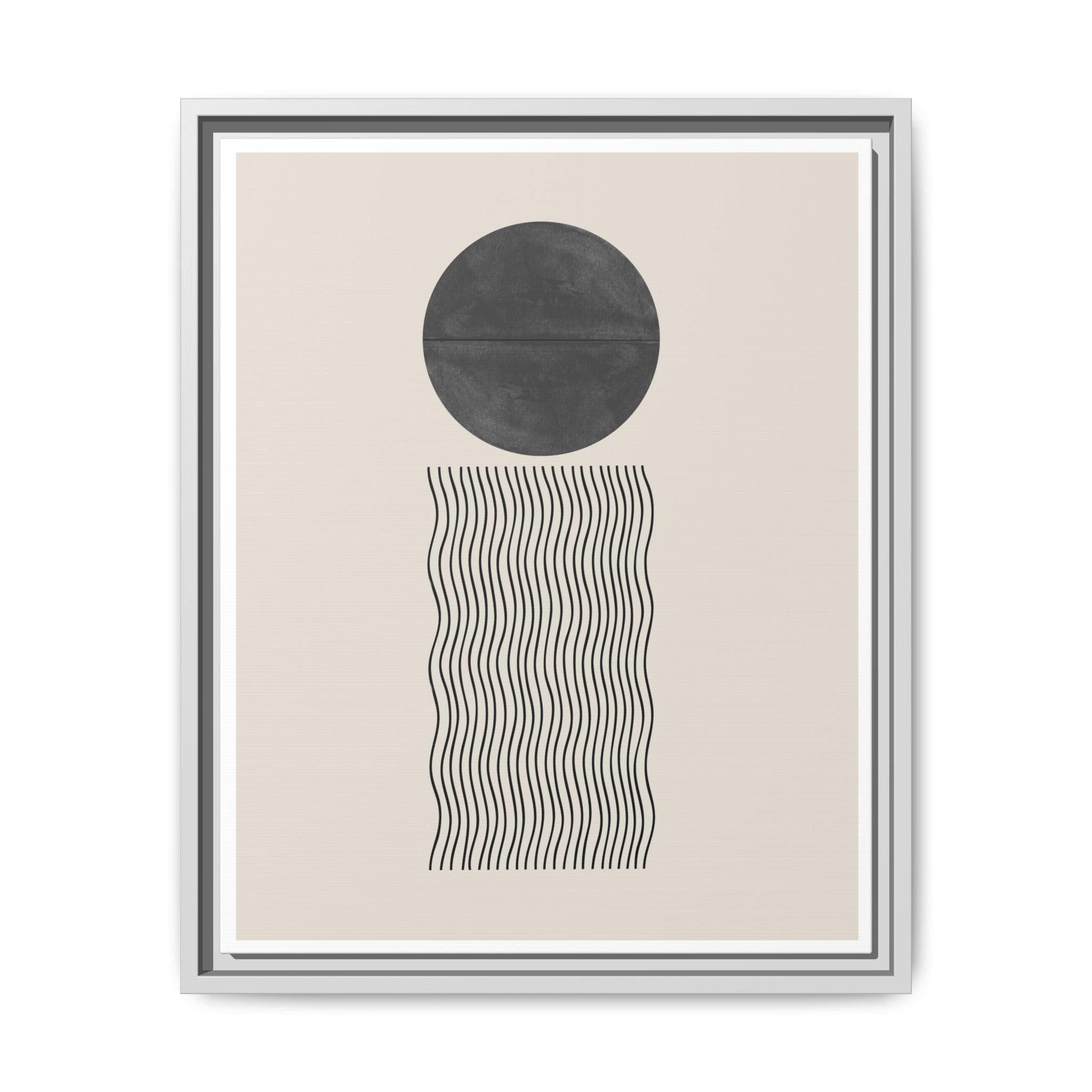 Celestial Wave Alignment - Framed