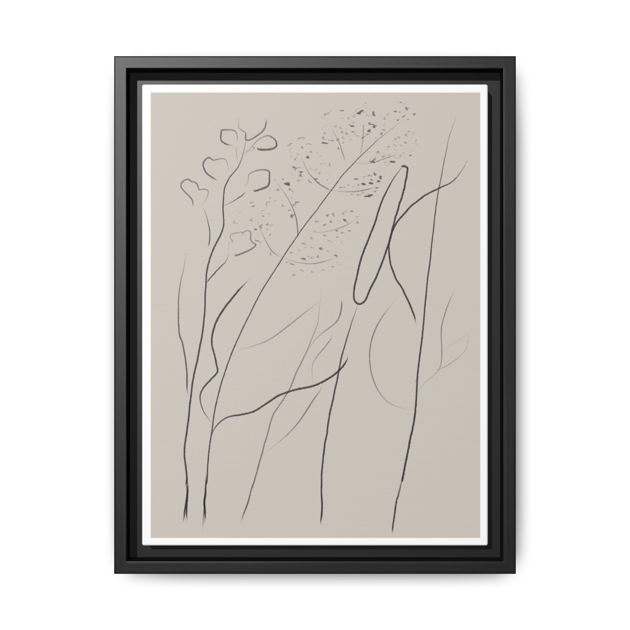 Quiet Woodland Traces - Framed