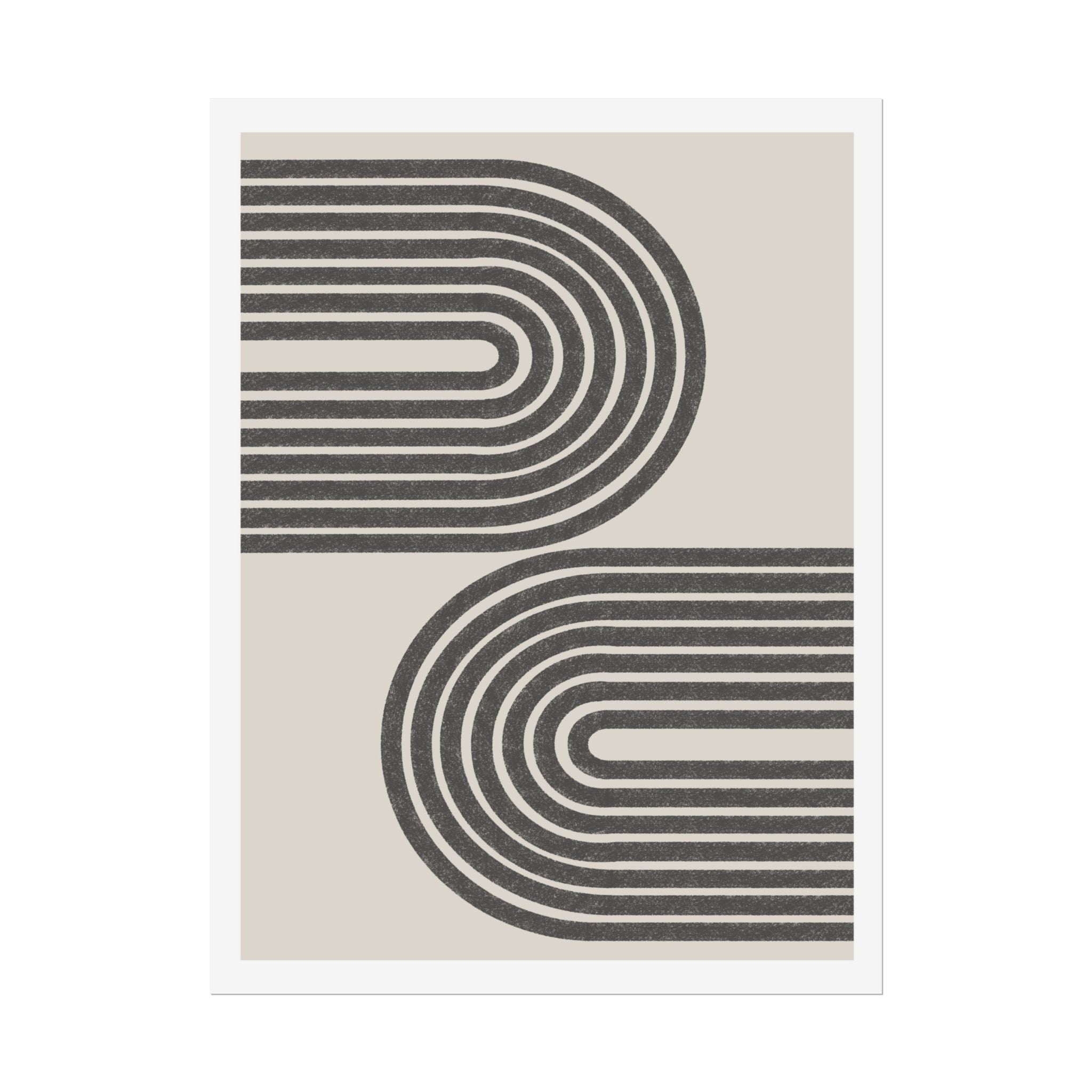 Twin Horizon Currents - Poster