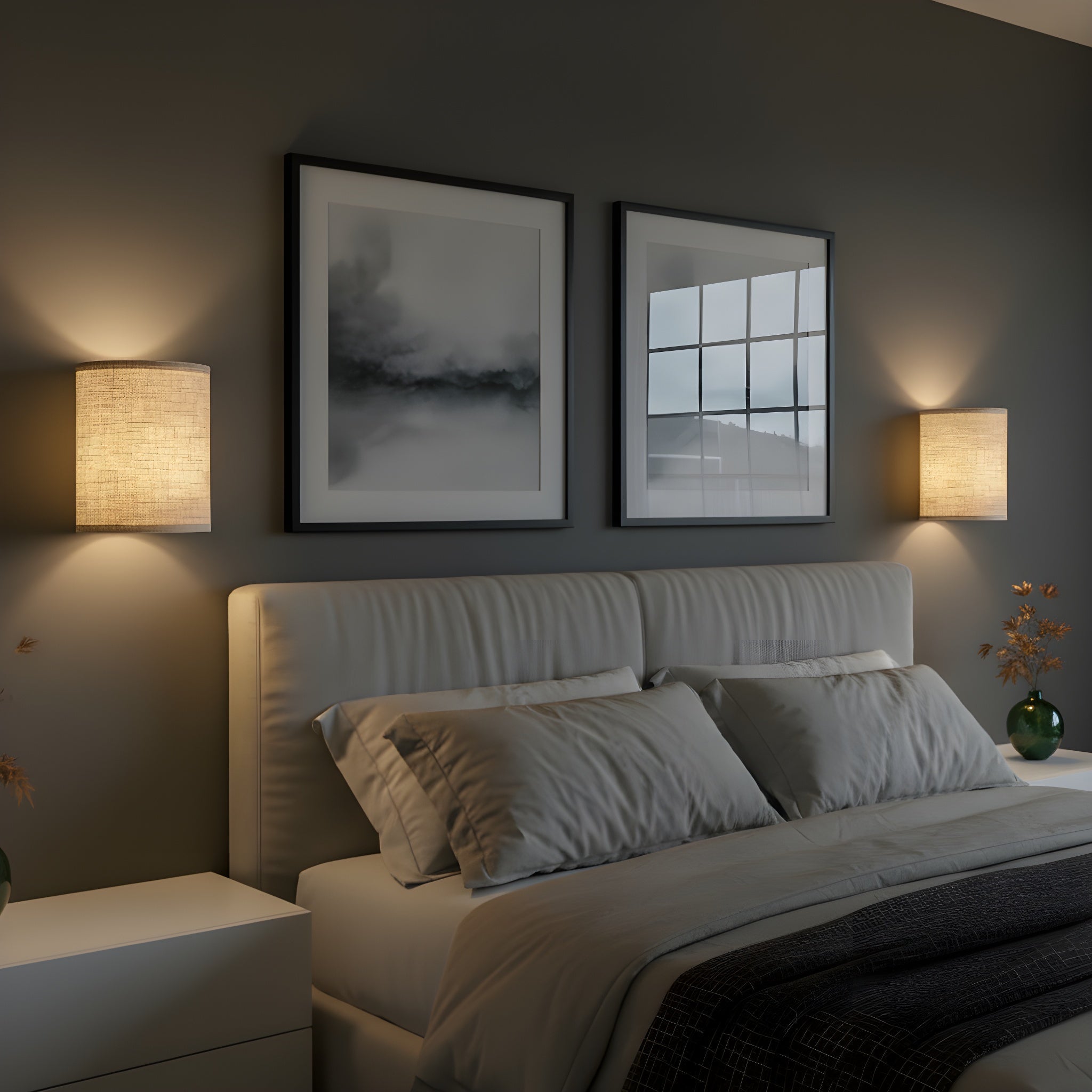 1 1 Free Fabric Wall Scones