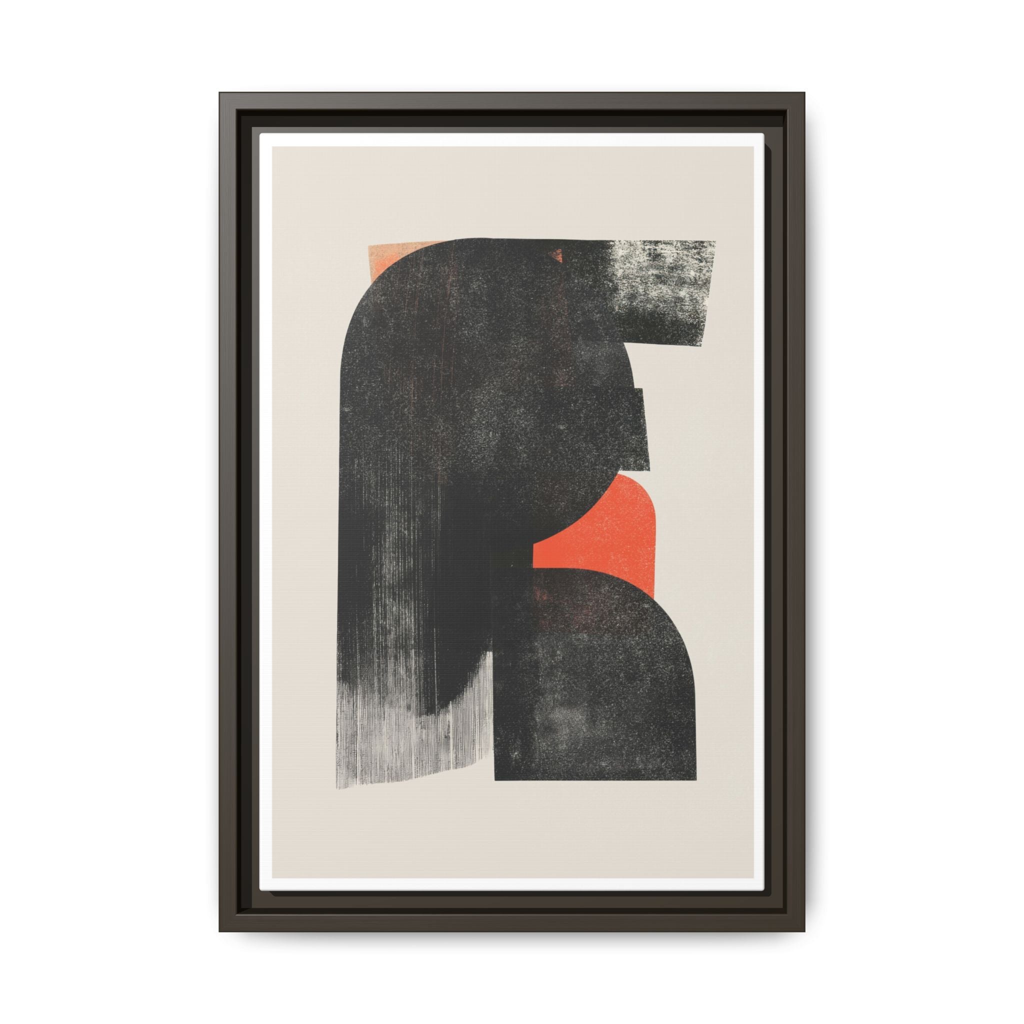 Ember Shadow Structure - Framed