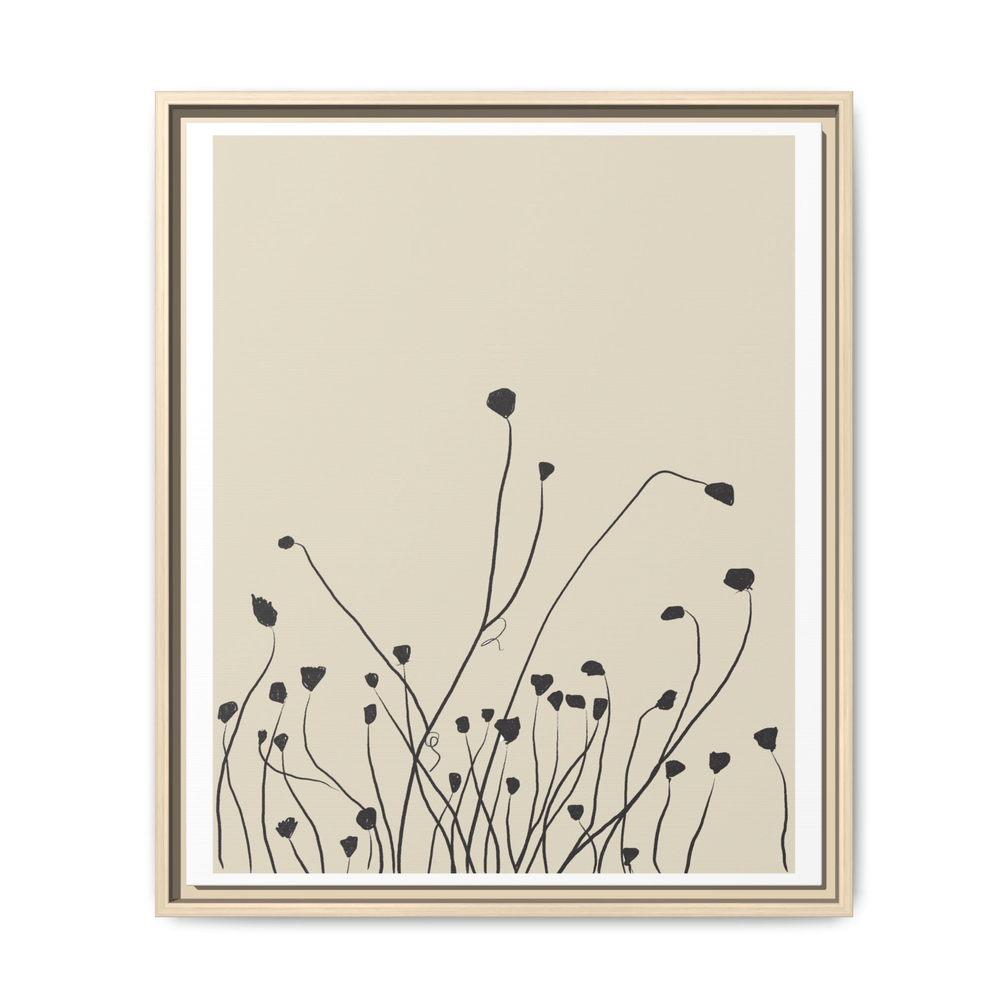 Quiet Stem Reverie - Framed