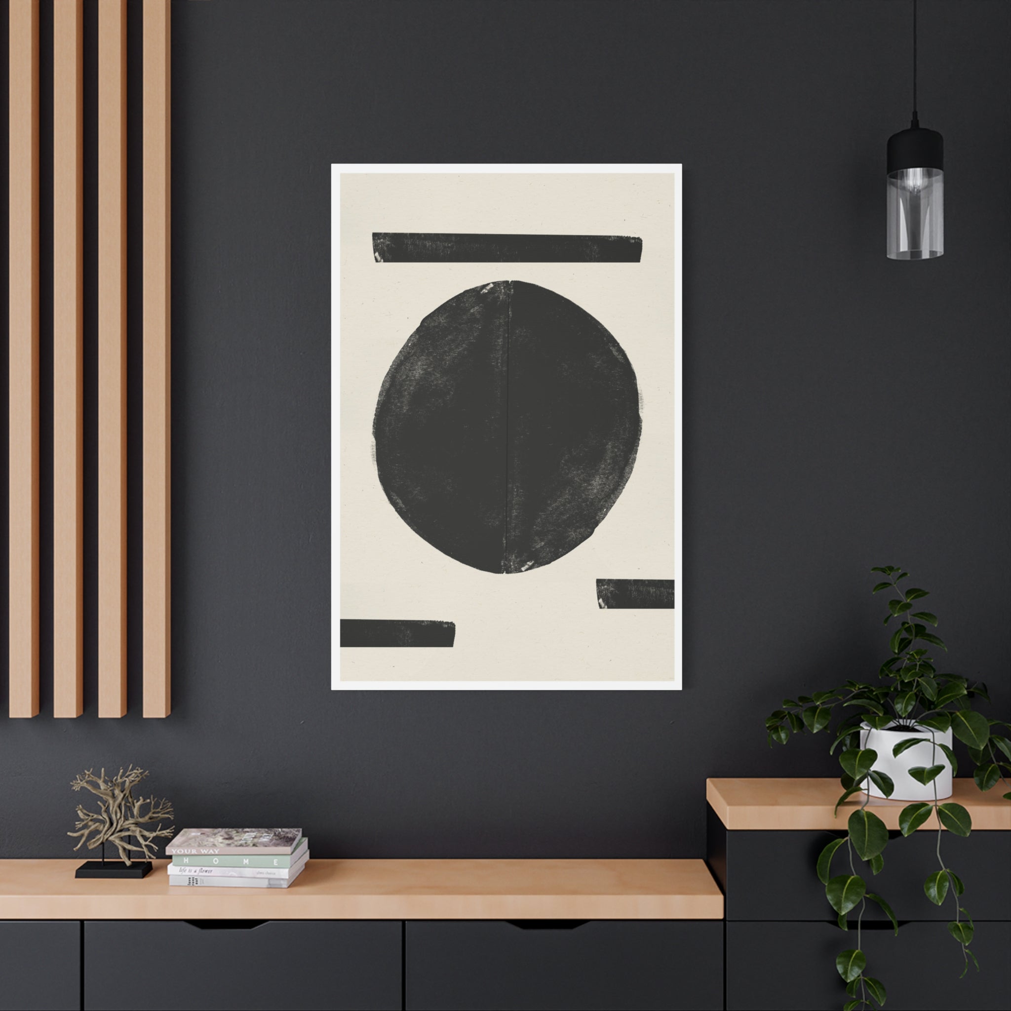 Midnight Orbit Divide - Canvas