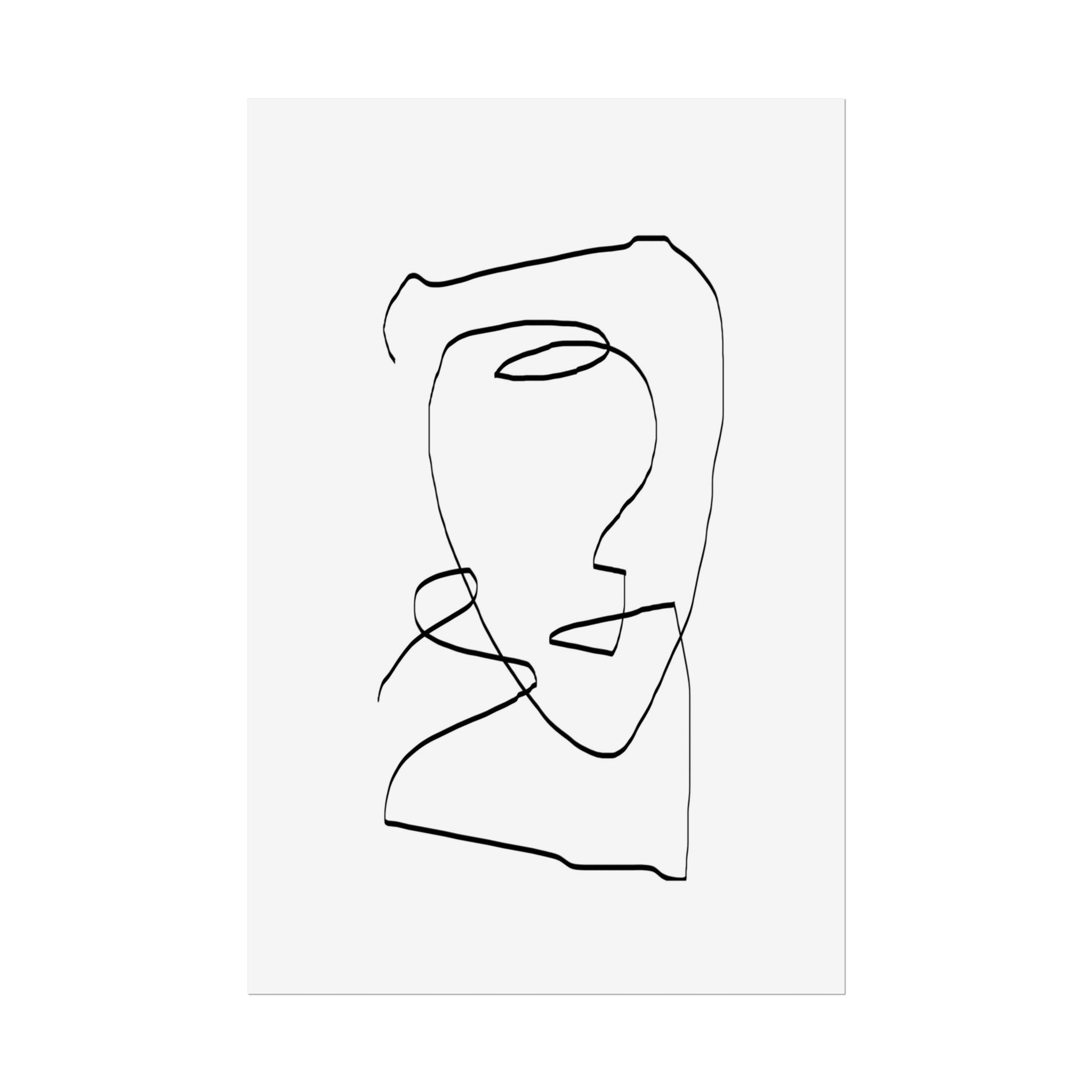Silent Contour Reverie - Poster
