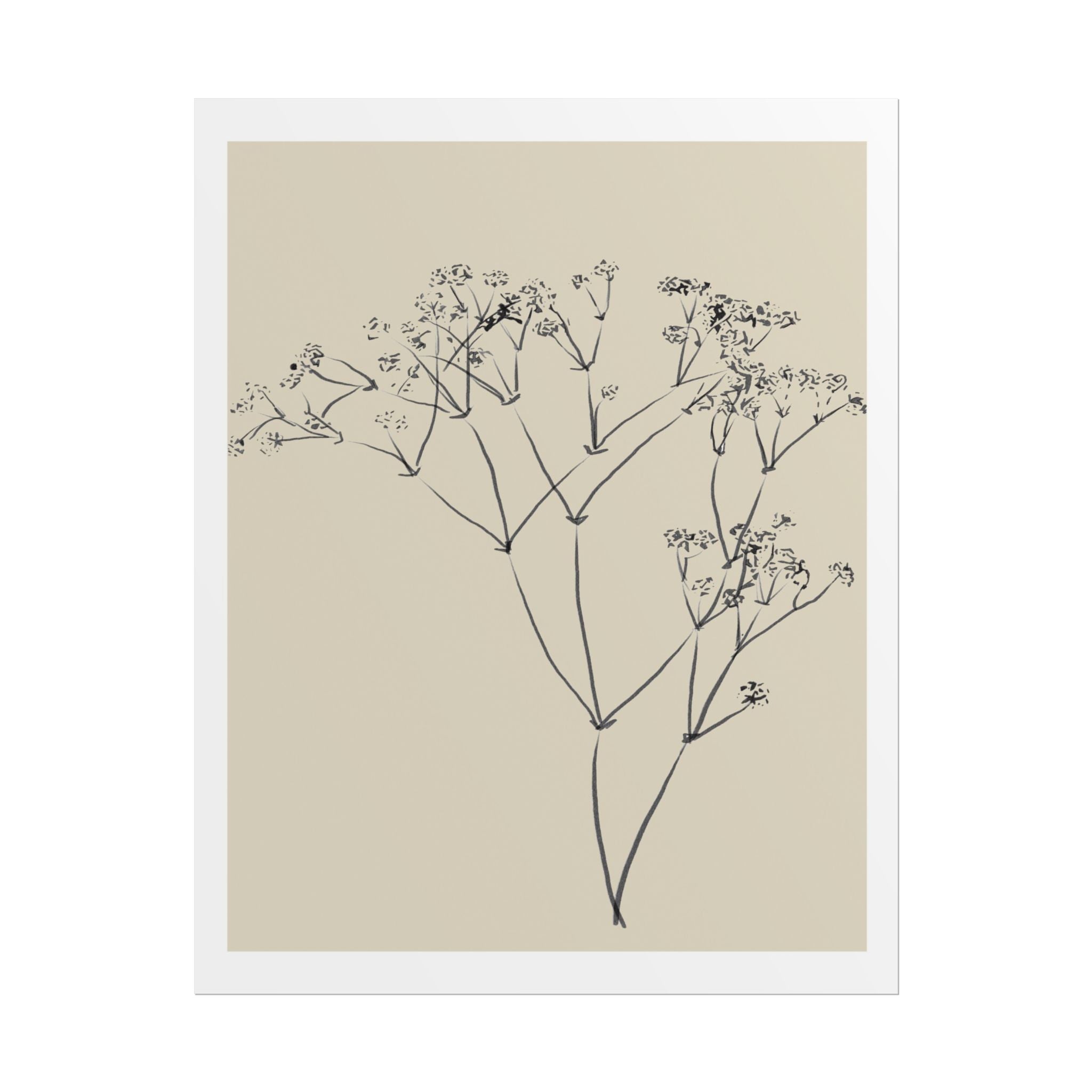 Soft Meadow Stillness - Poster
