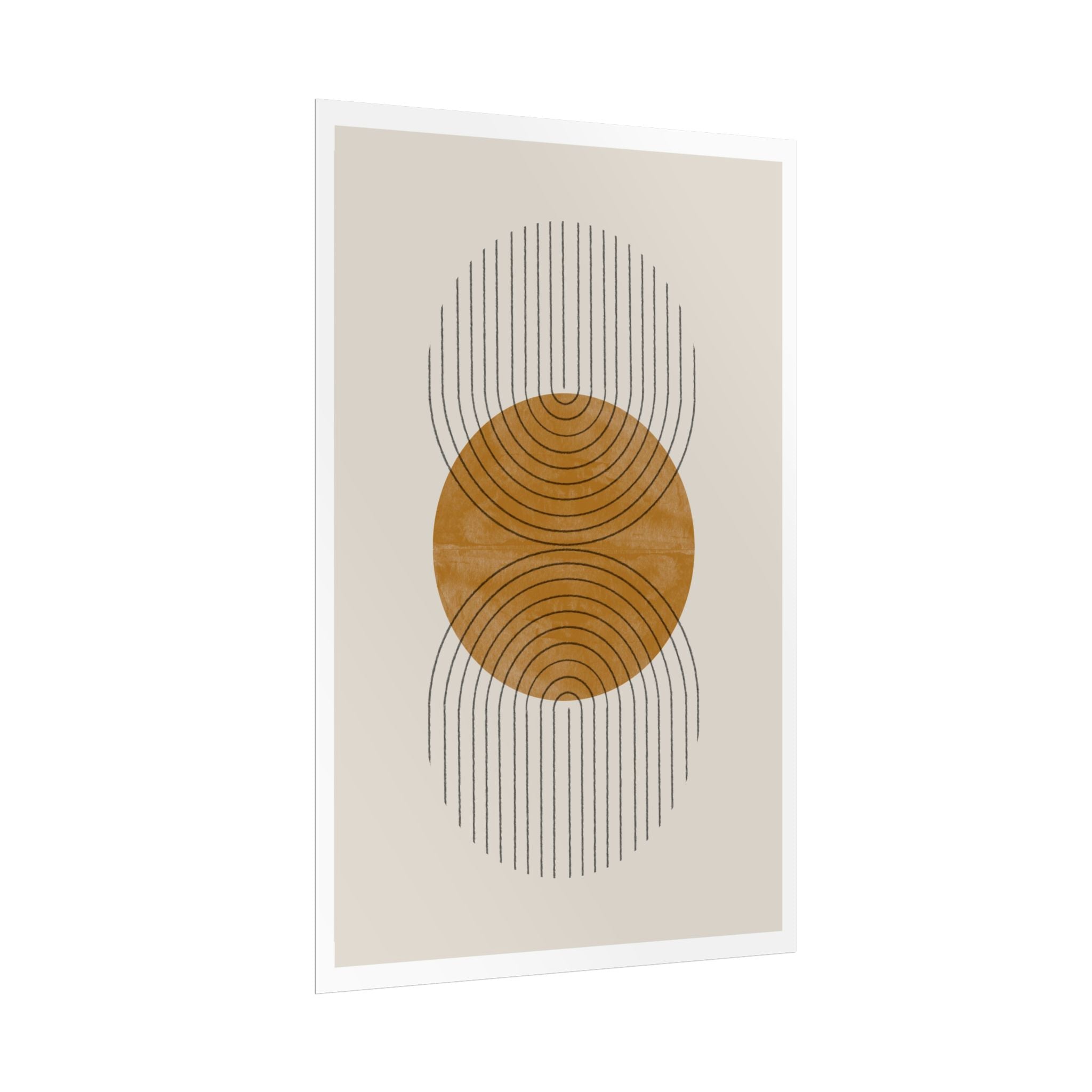 Golden Echo Arches - Poster