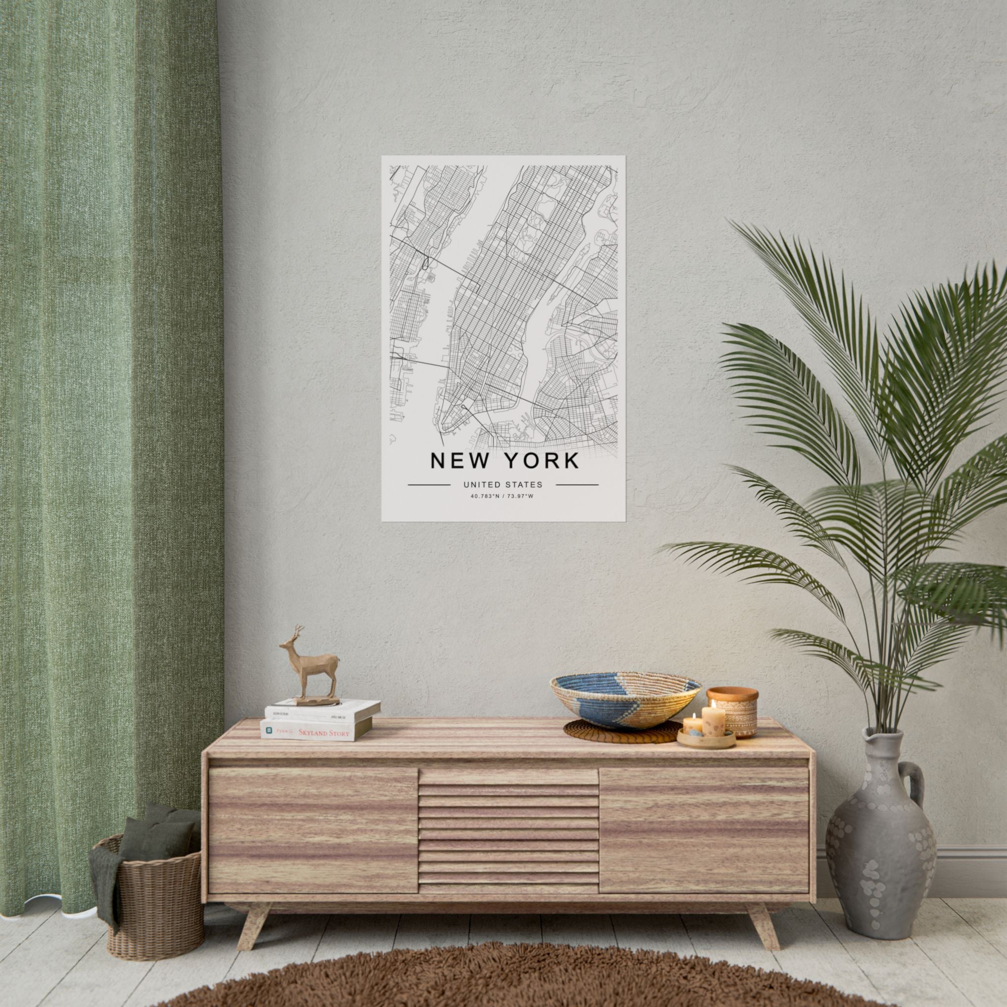Metropolitan Gridline Reverie - Poster