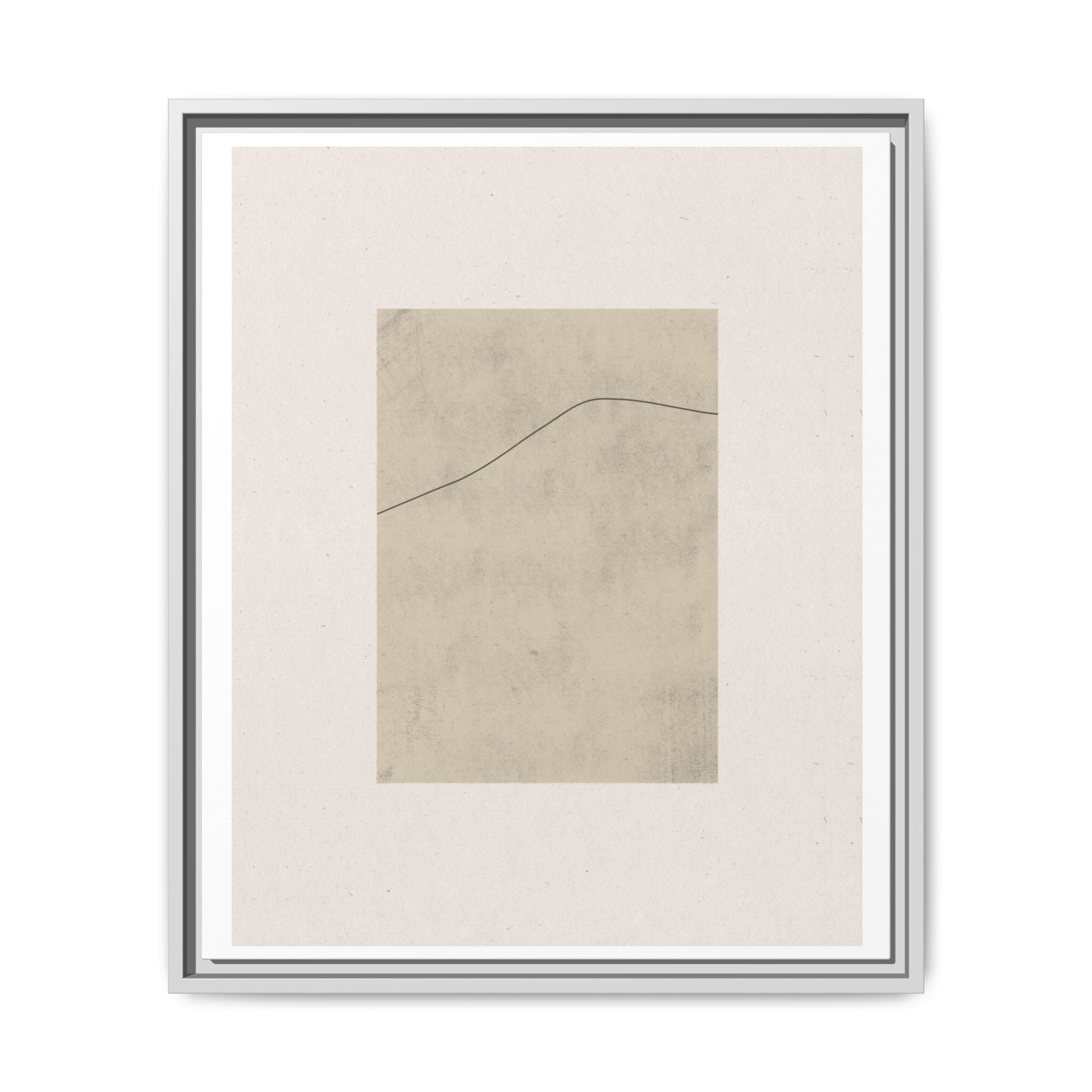 Whispered Horizon Trace - Framed