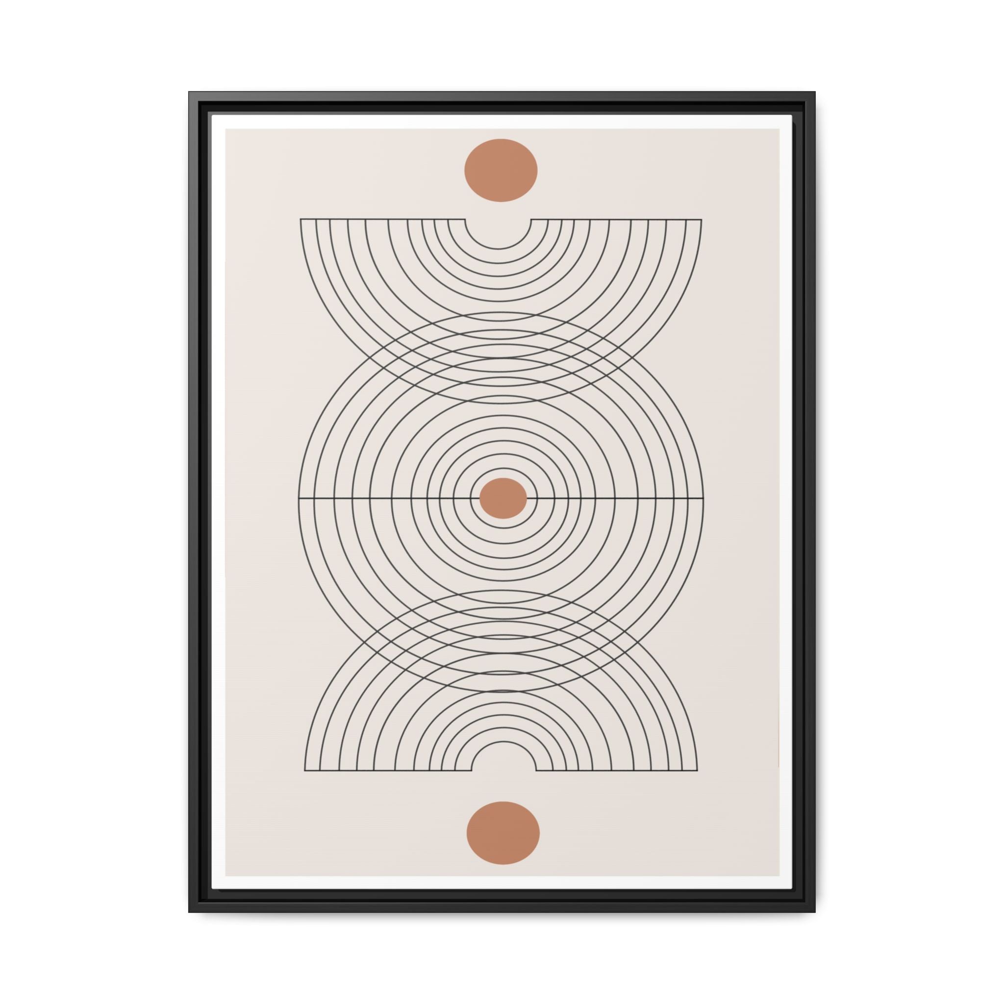 Celestial Echo Symmetry - Framed