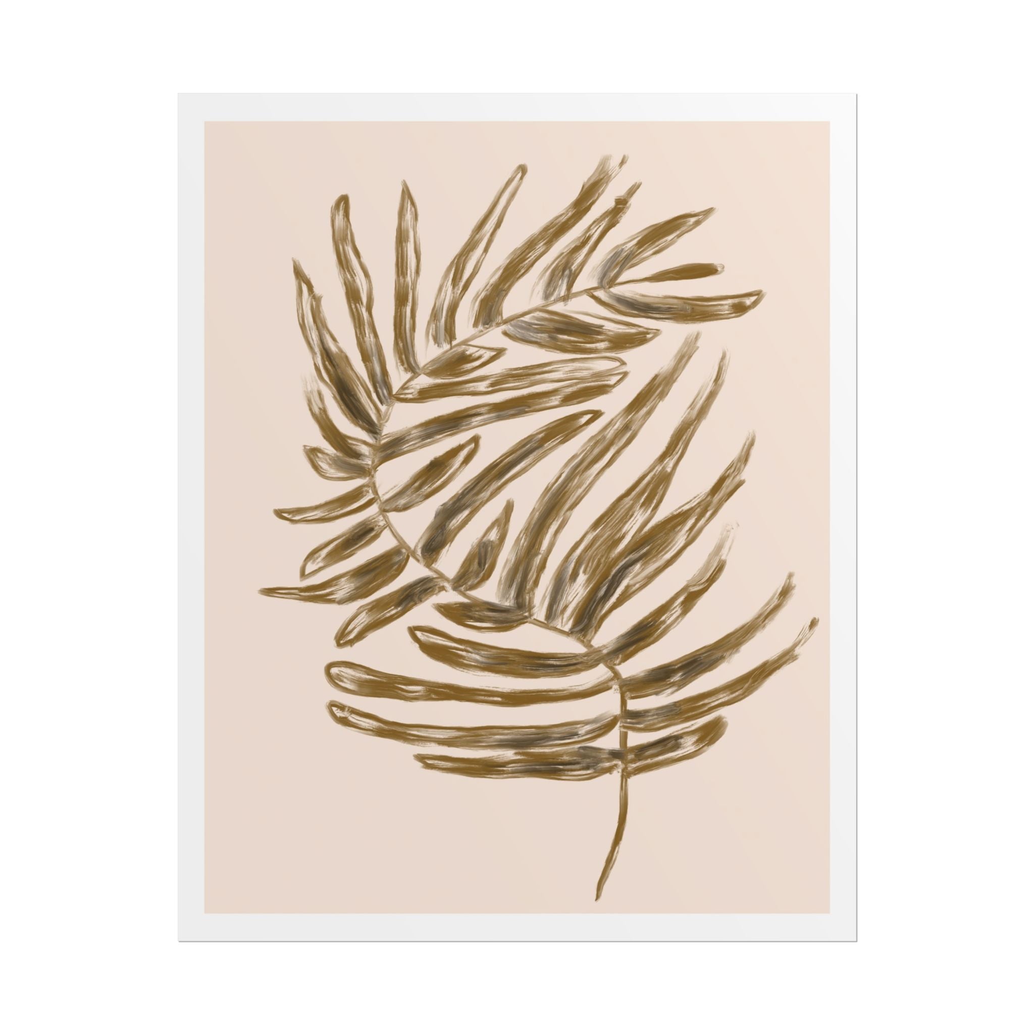 Golden Frond Reverie - Poster