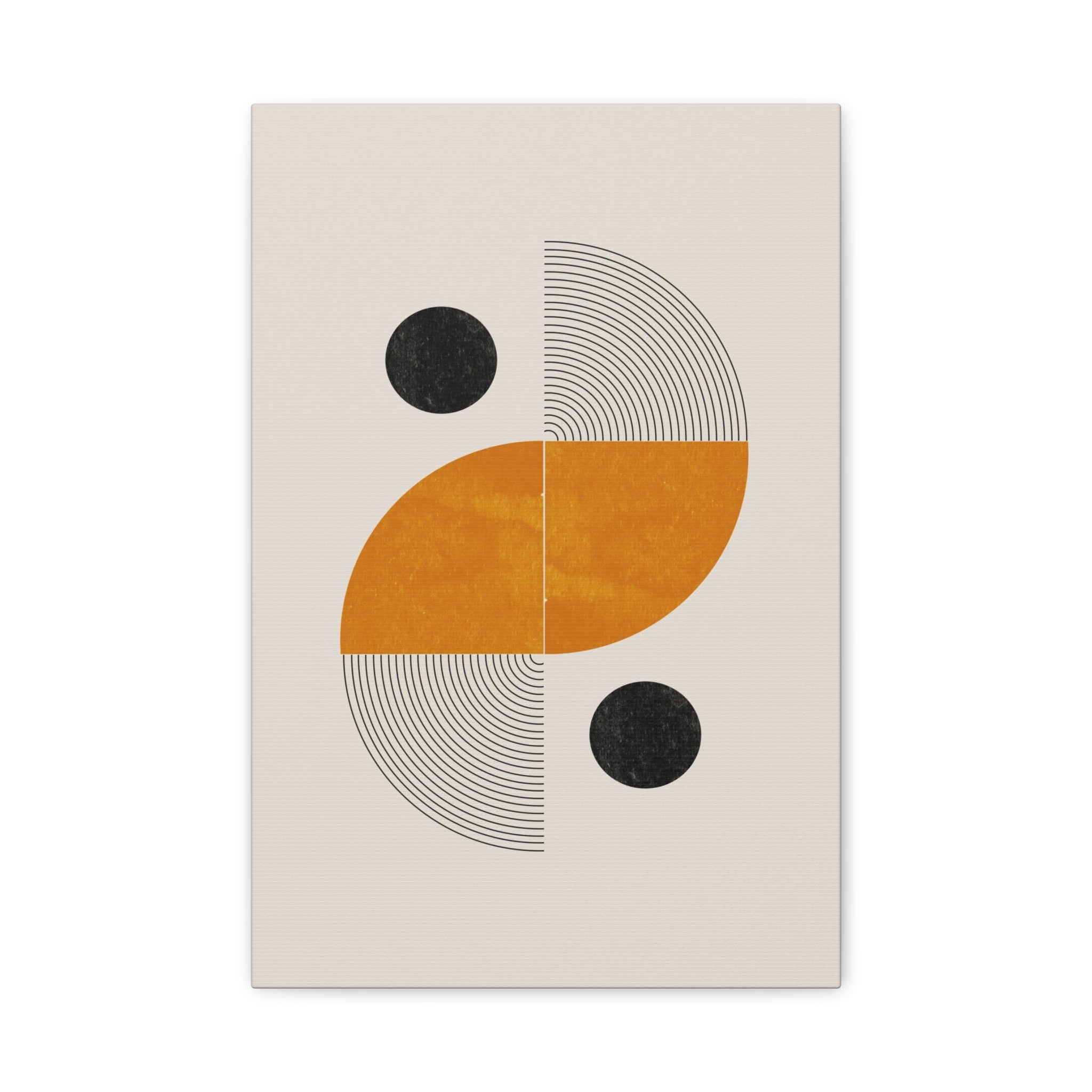 Amber Orbit Balance - Canvas