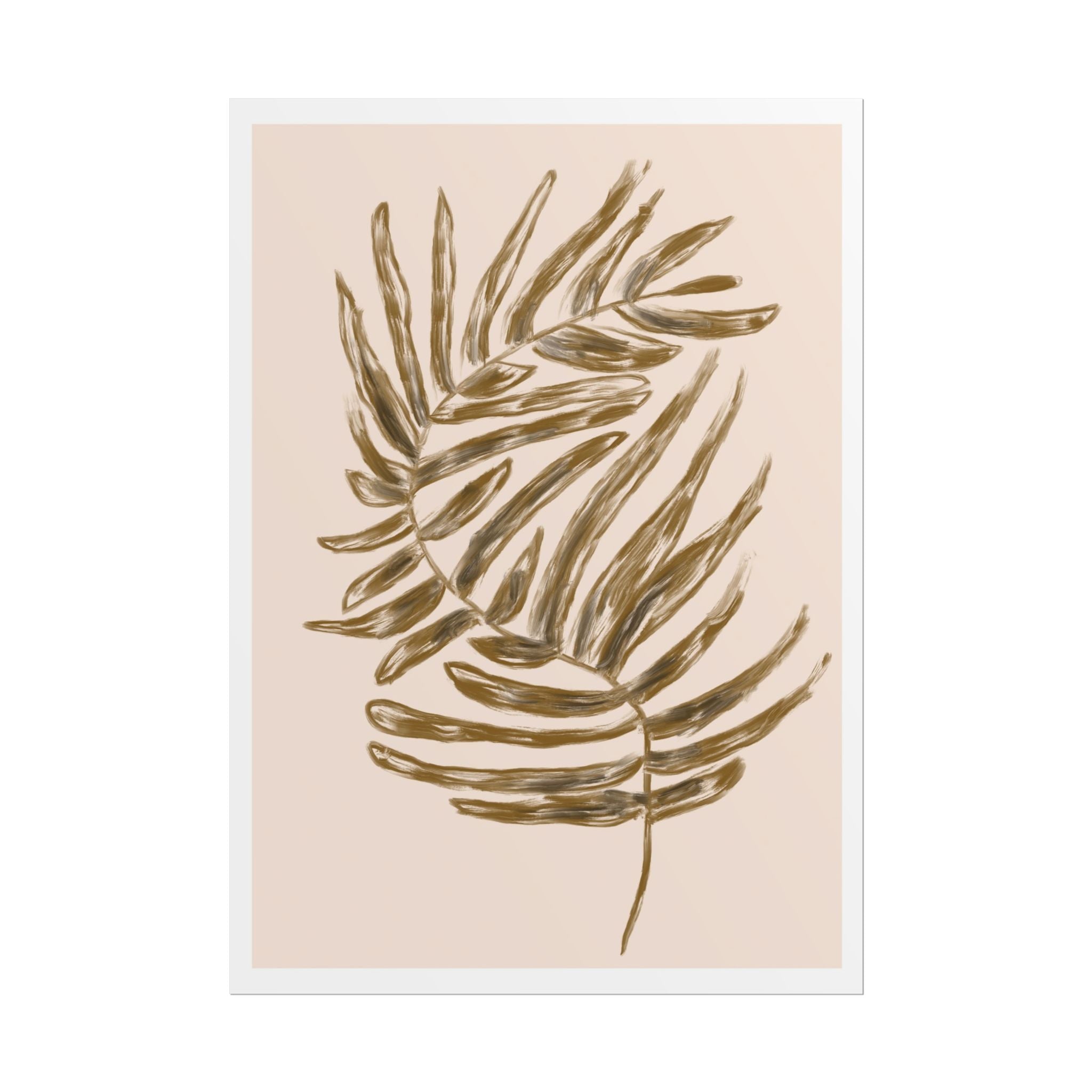 Golden Frond Reverie - Poster