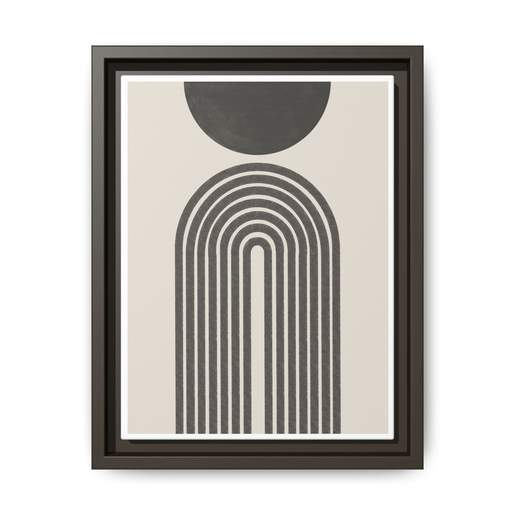 Obsidian Arch Resonance - Framed