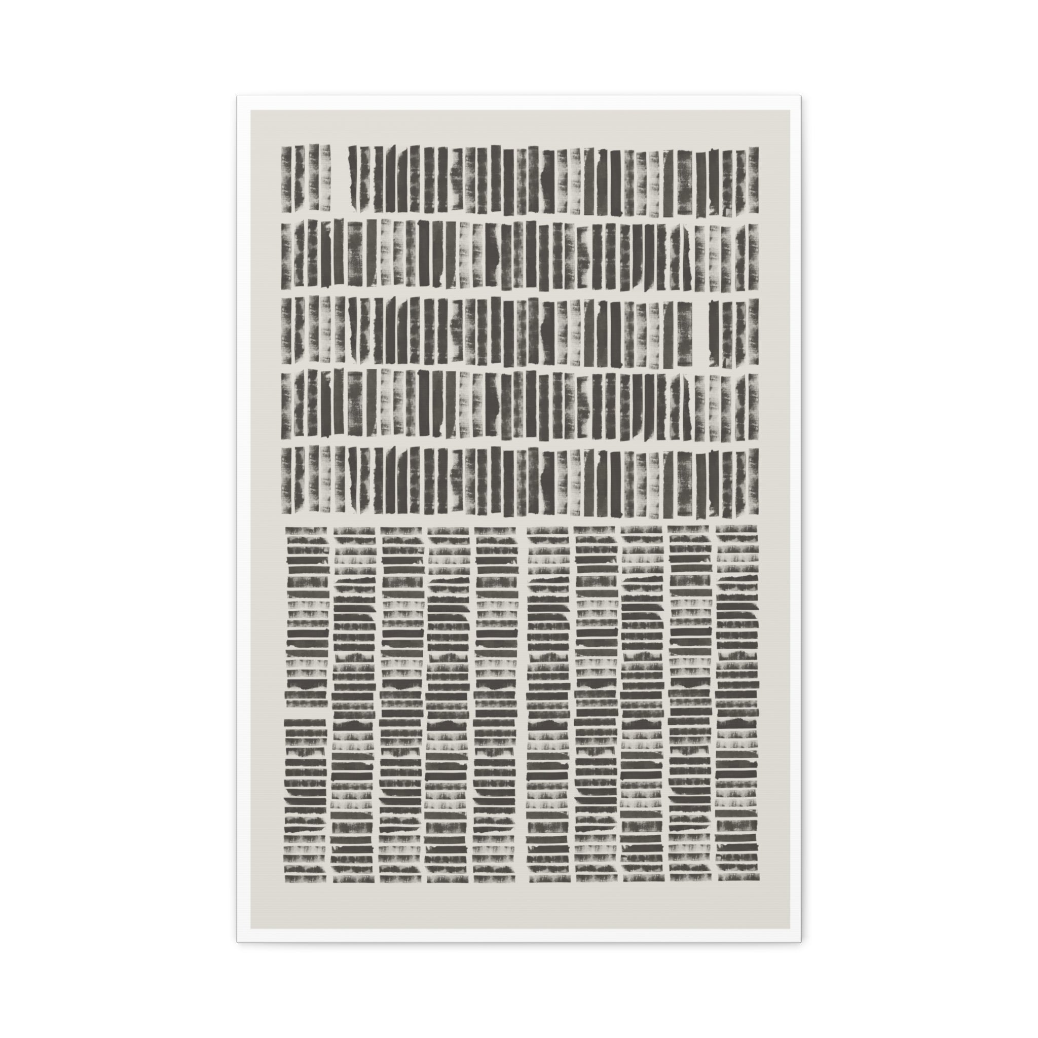 Shadow Rhythm Columns - Canvas