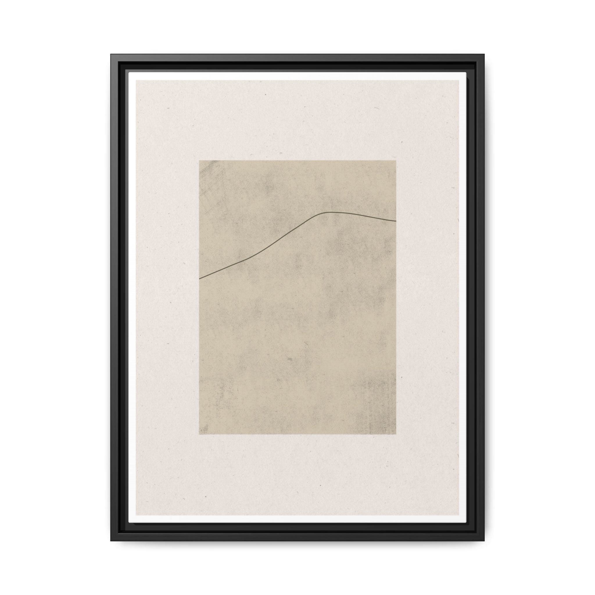 Whispered Horizon Trace - Framed