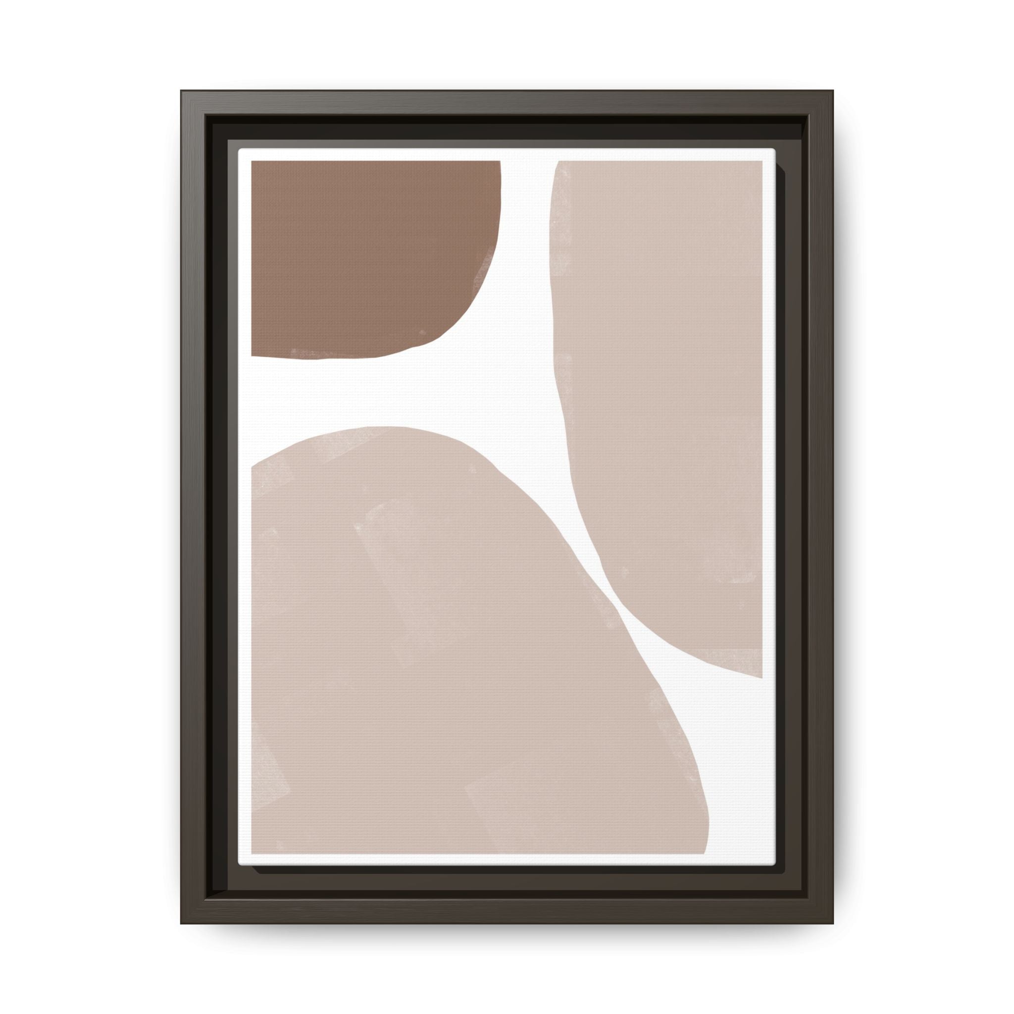 Muted Clay Horizons - Framed