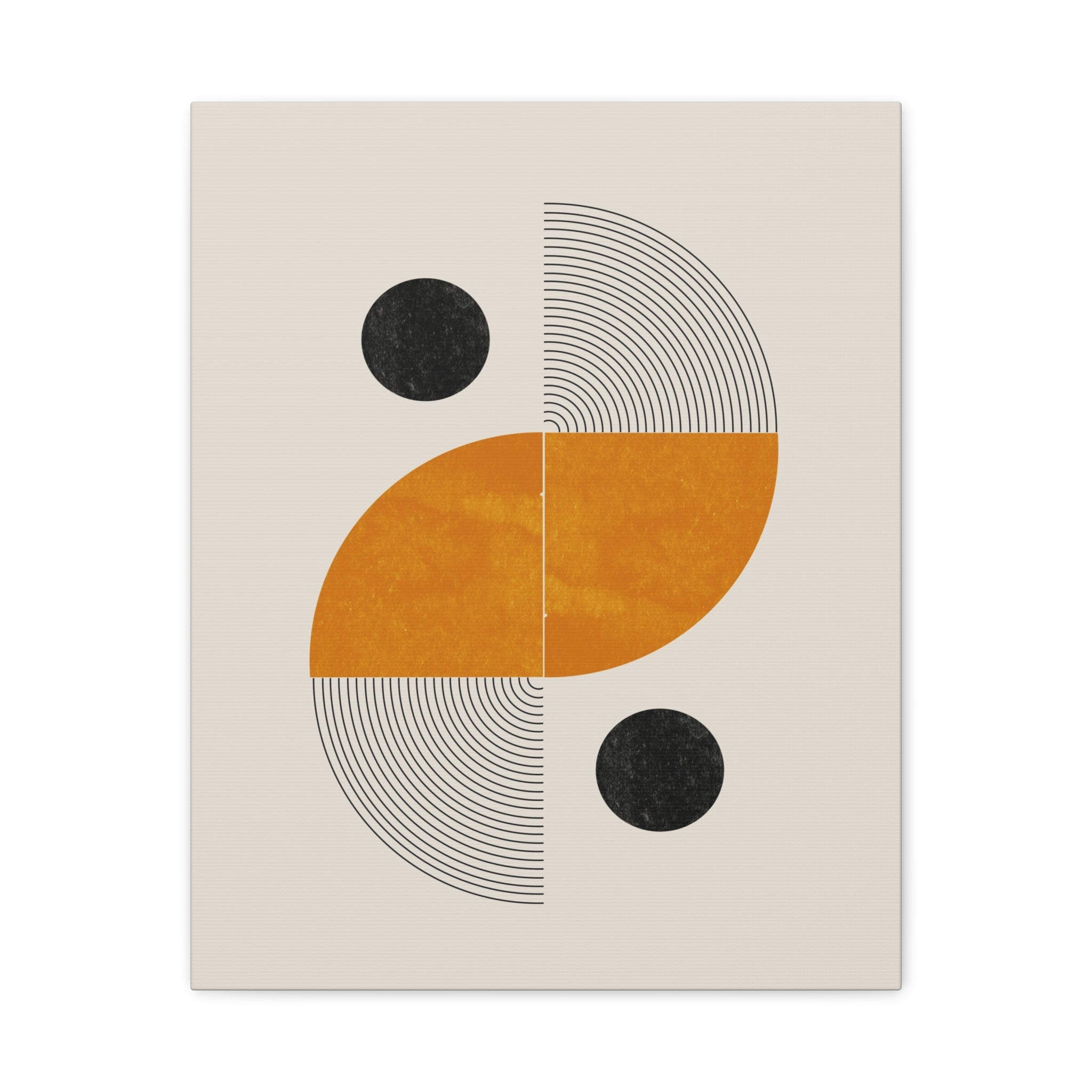 Amber Orbit Balance - Canvas