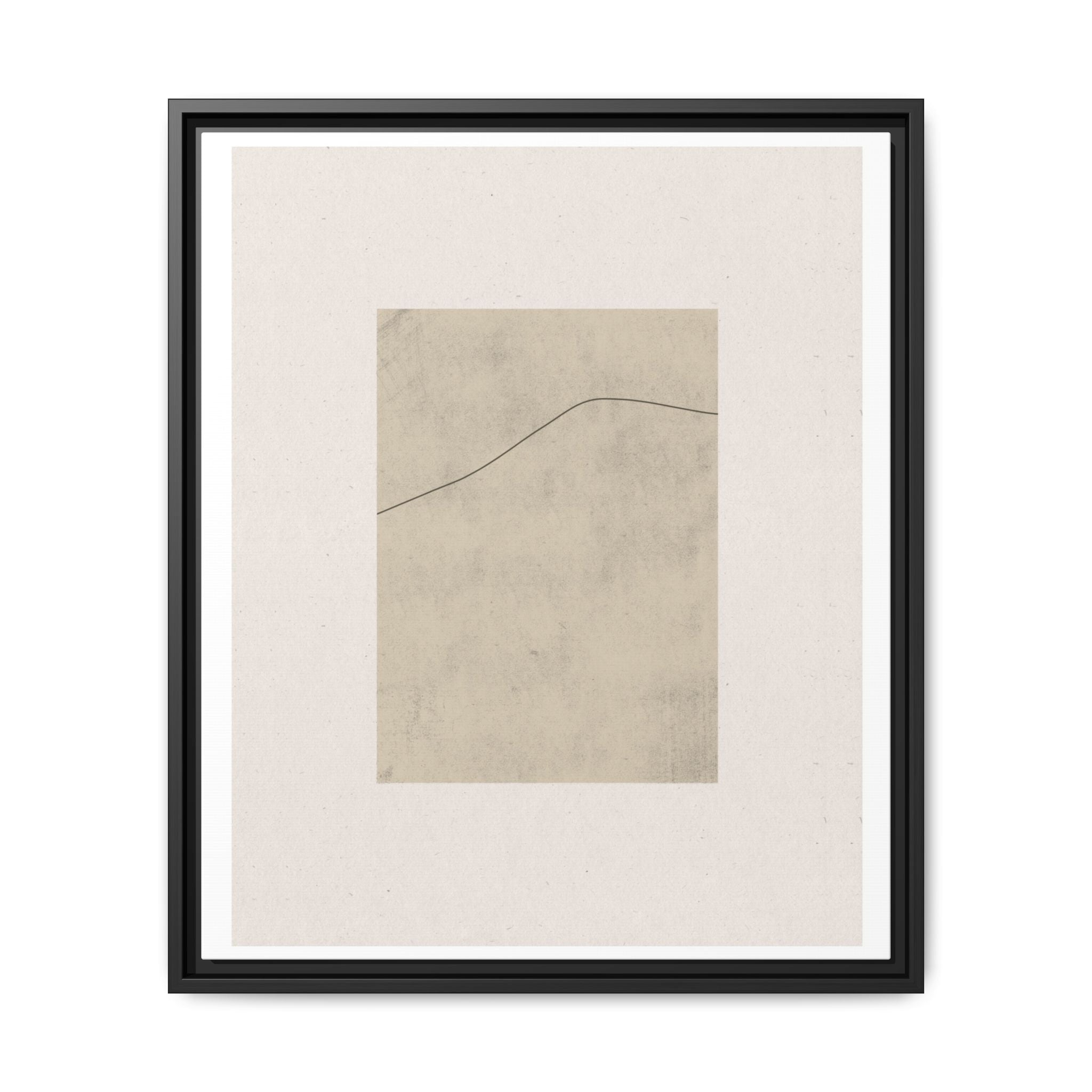 Whispered Horizon Trace - Framed