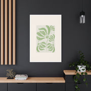 Verdant Bloom Harmony - Canvas