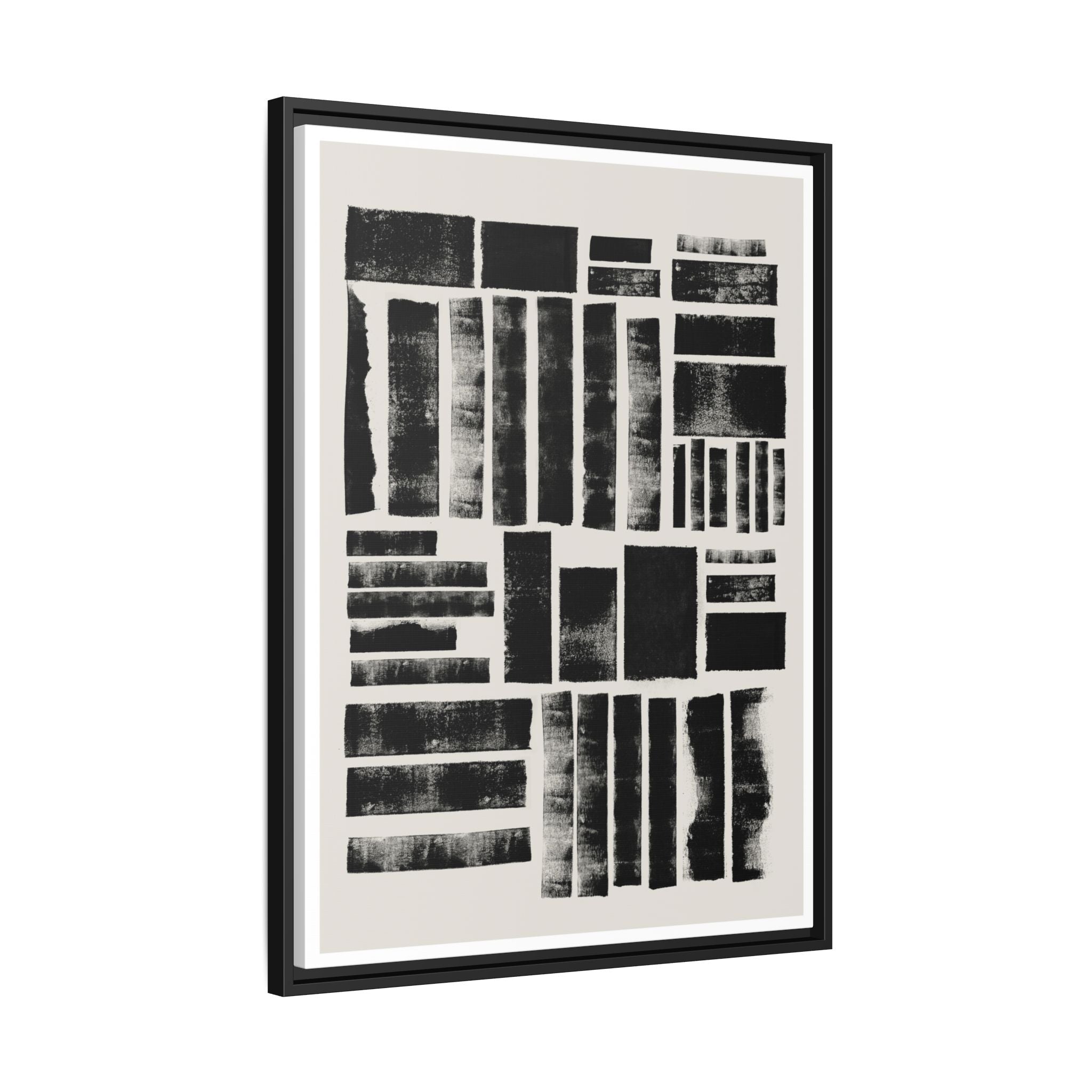Midnight Rhythm Panels - Framed