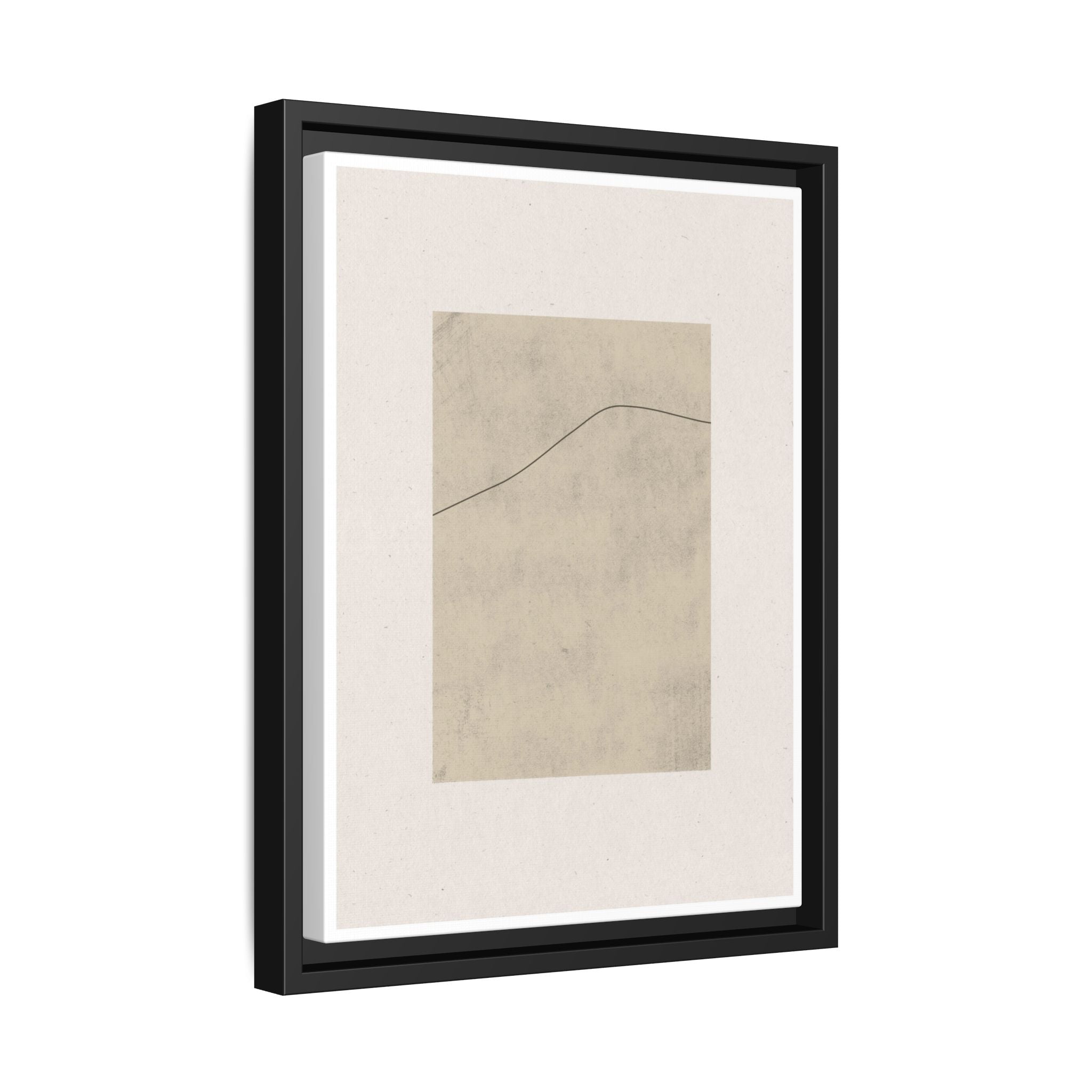 Whispered Horizon Trace - Framed