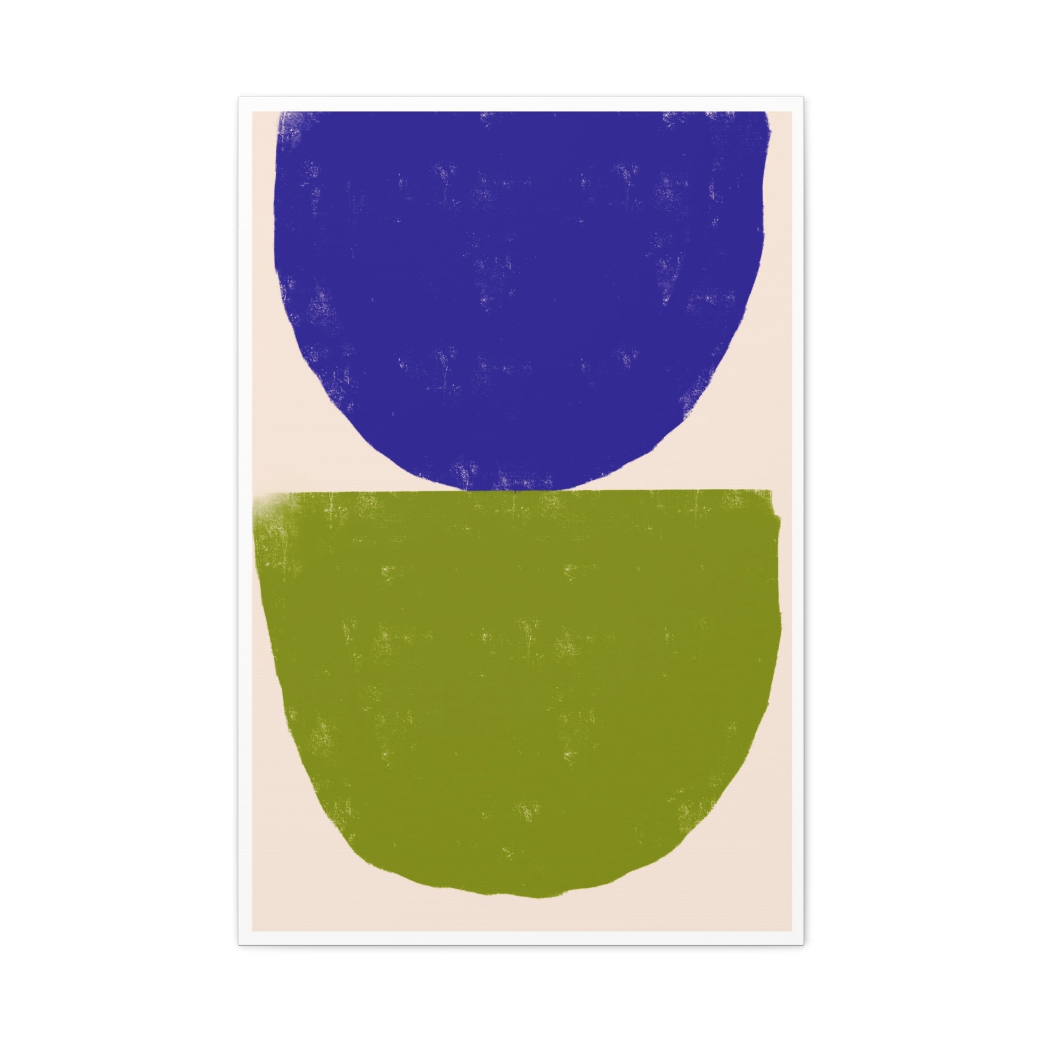Cobalt Meadow Balance - Canvas